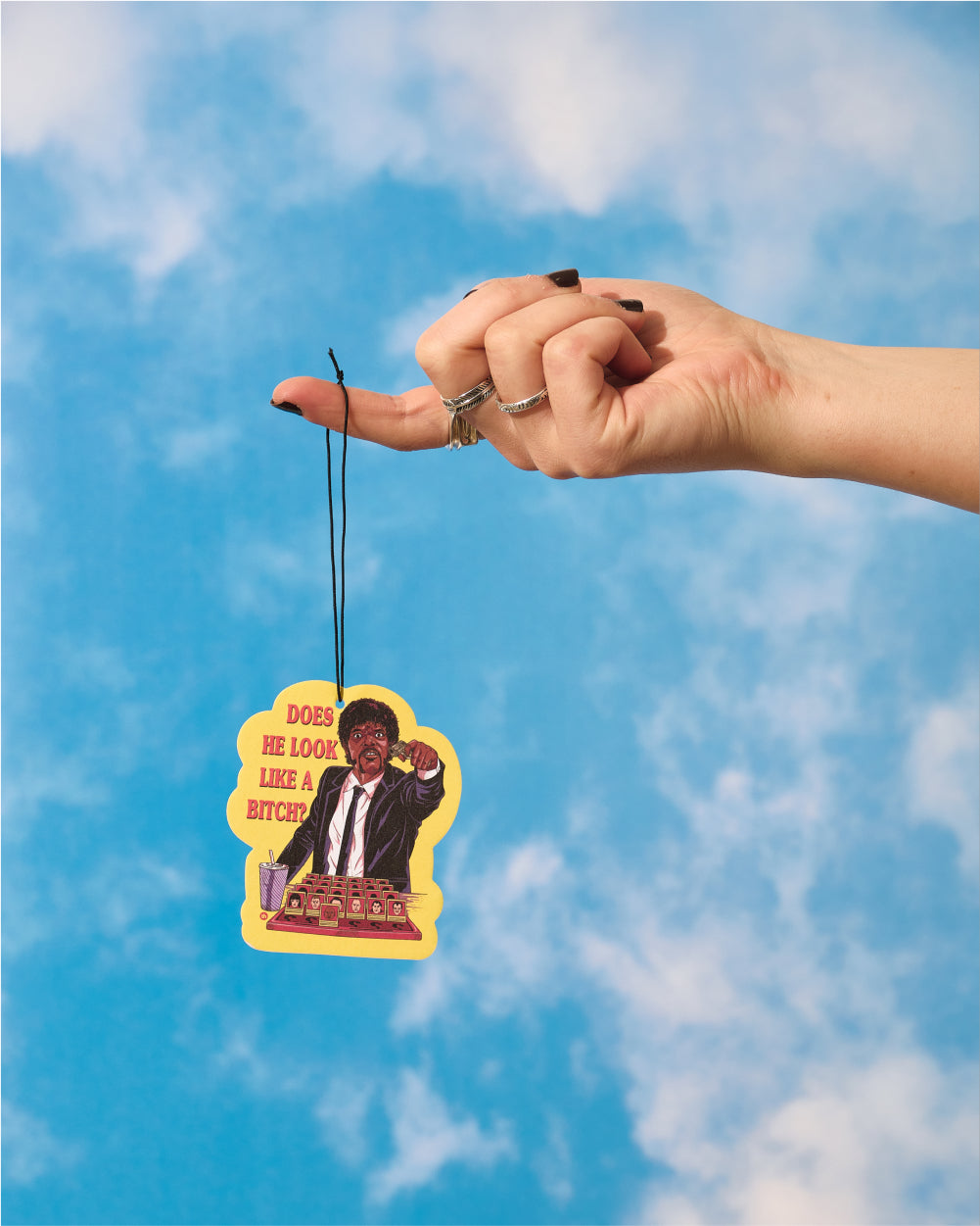 Does He Look Like a Bitch Air Freshener