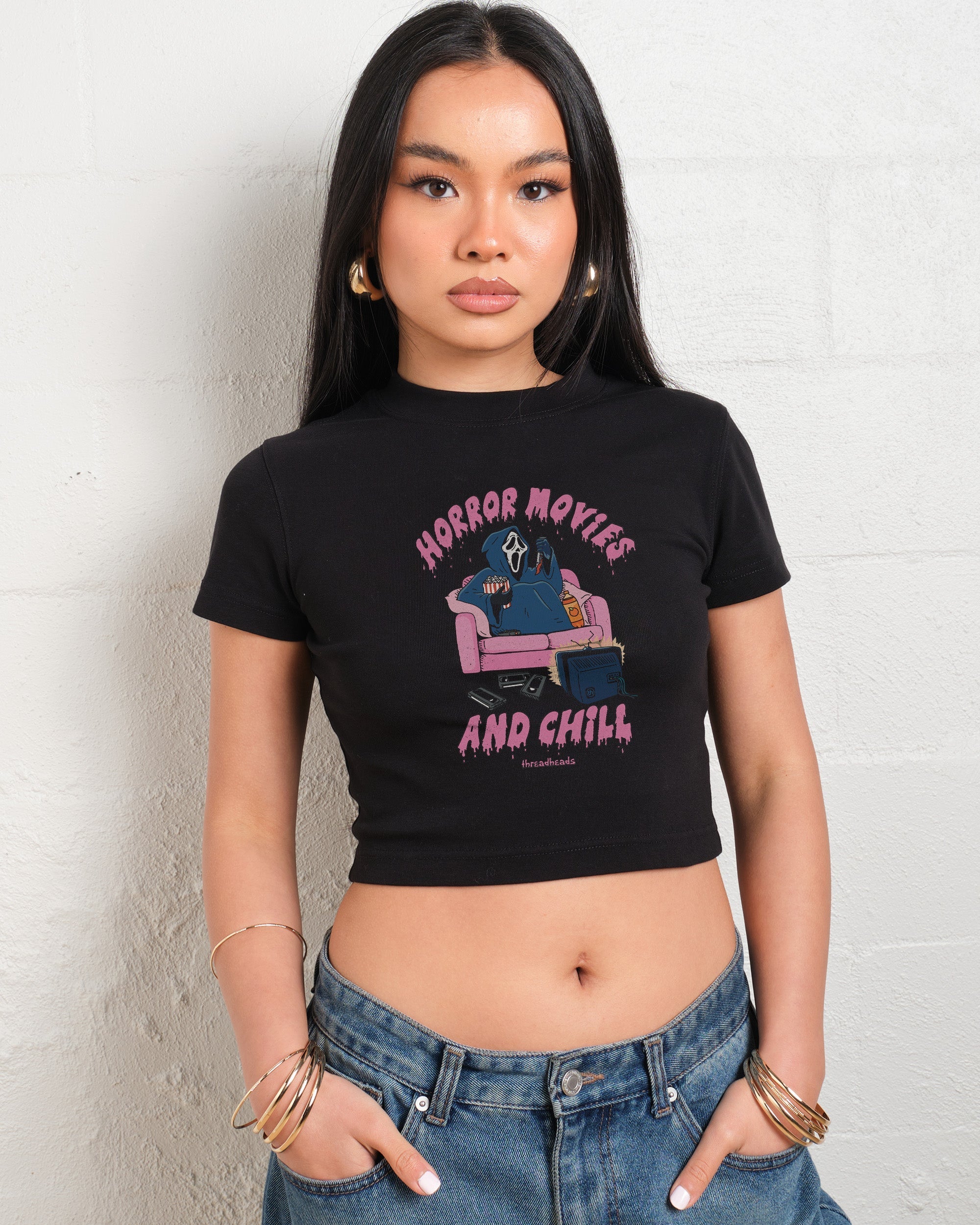 Horror Movies and Chill Baby Tee