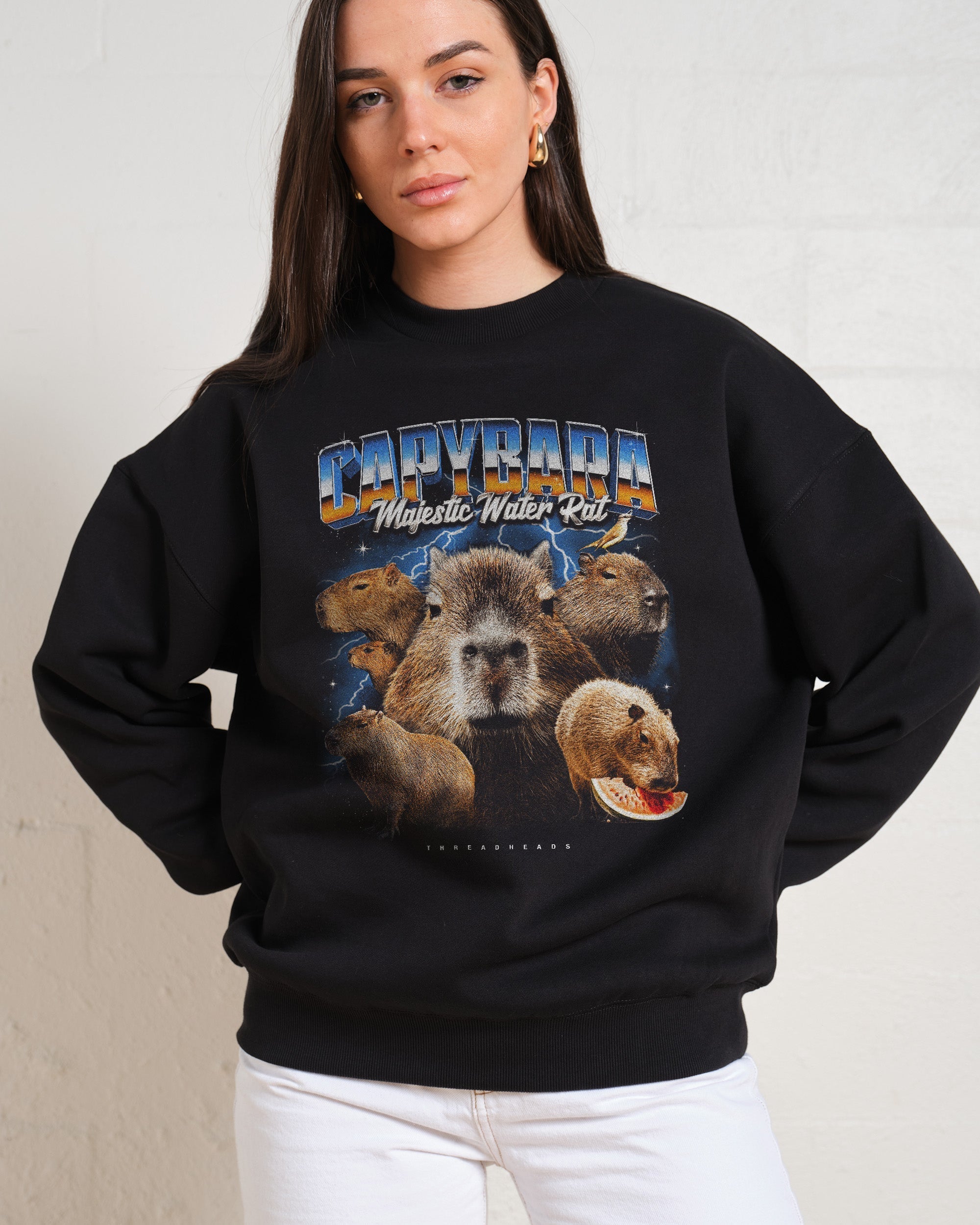 Capybara Water Rat Sweatshirt