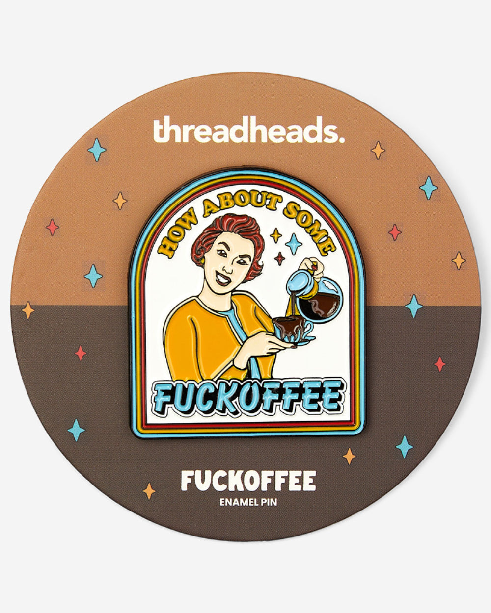 Fuckoffee Enamel Pin