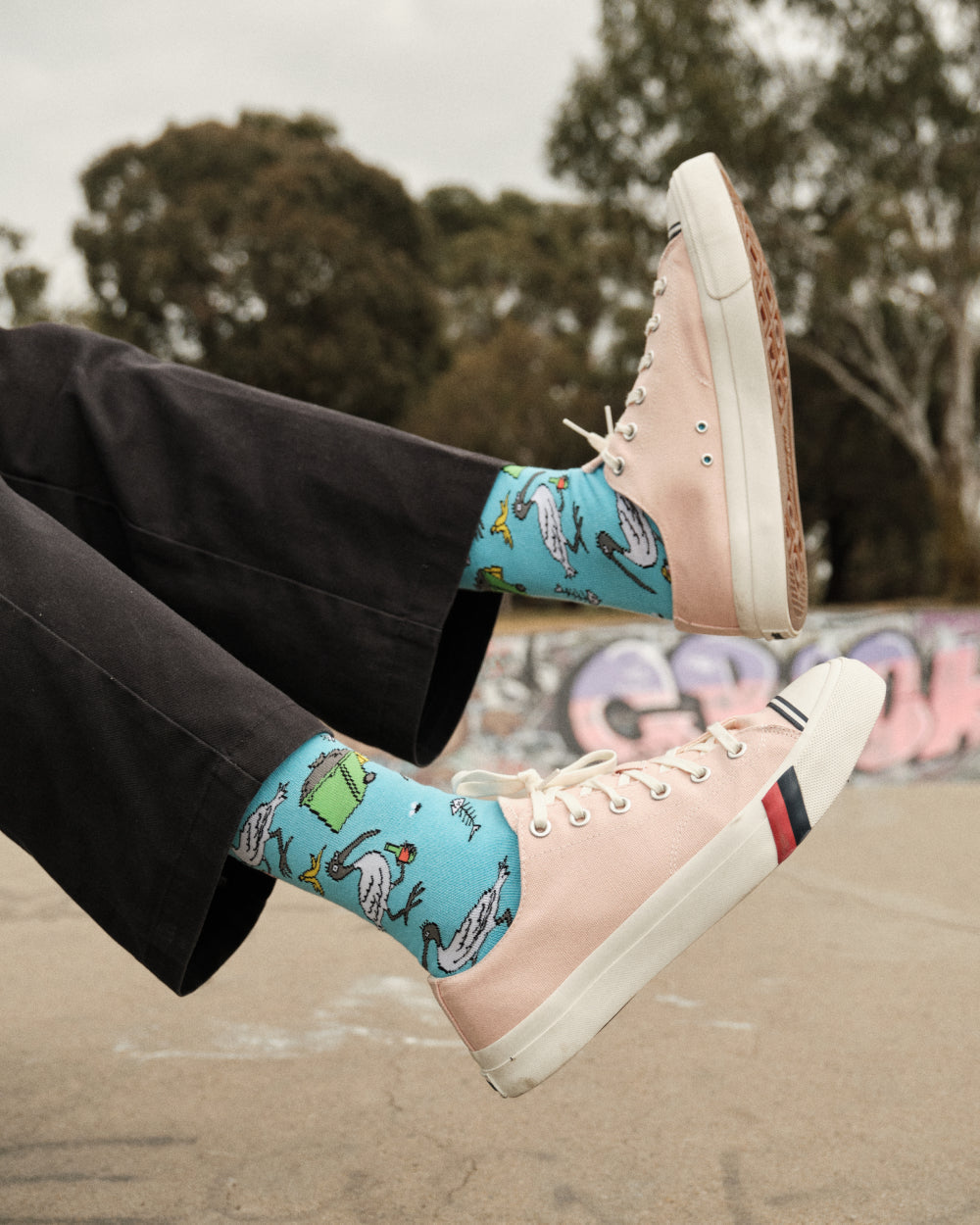 Bin Chicken Socks