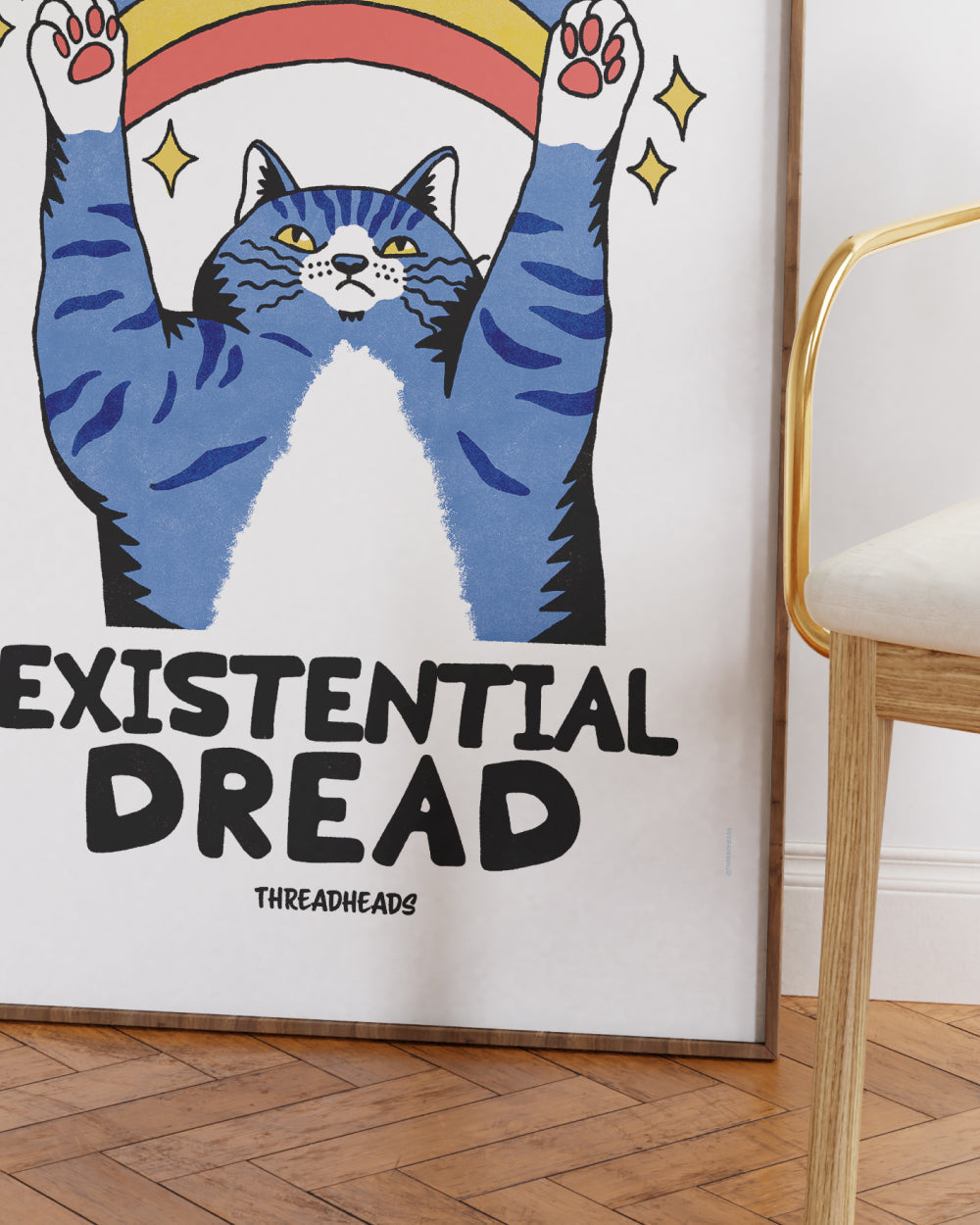 Embrace the Existential Dread Art Print
