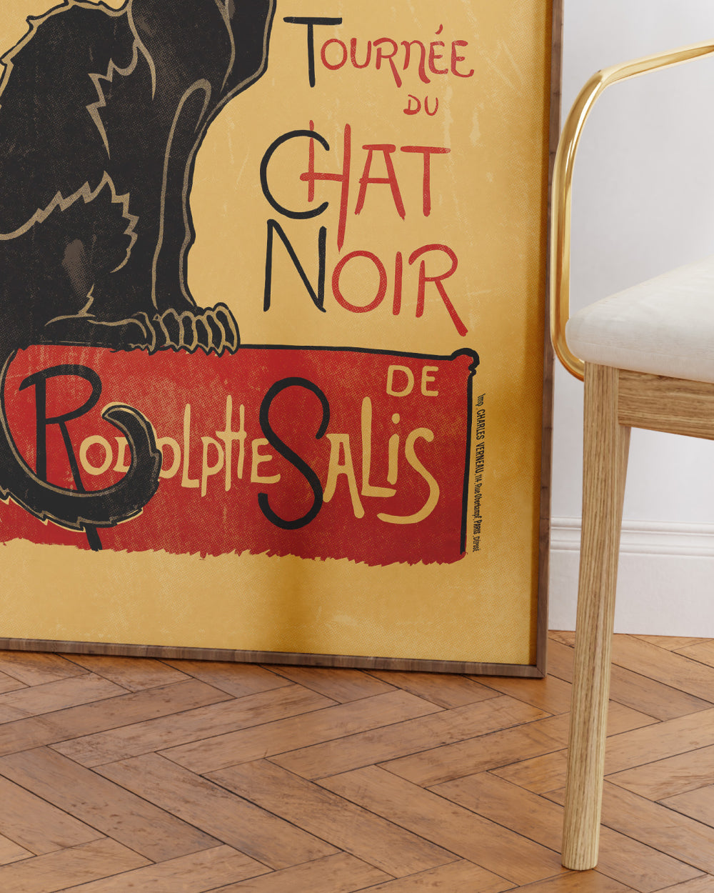 Tournee Du Chat Noir Art Print