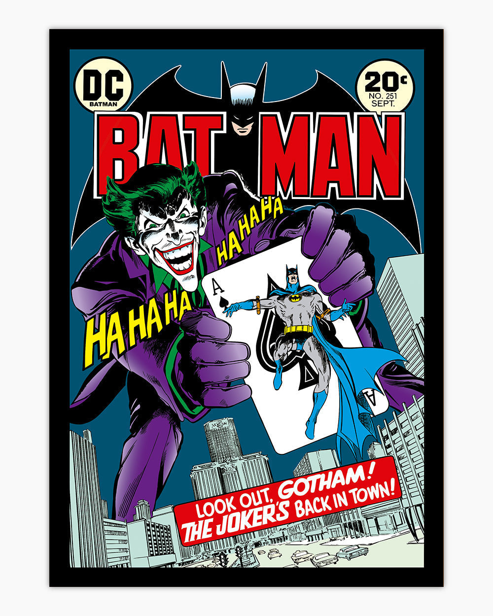 The Joker's Back In Town Art Print