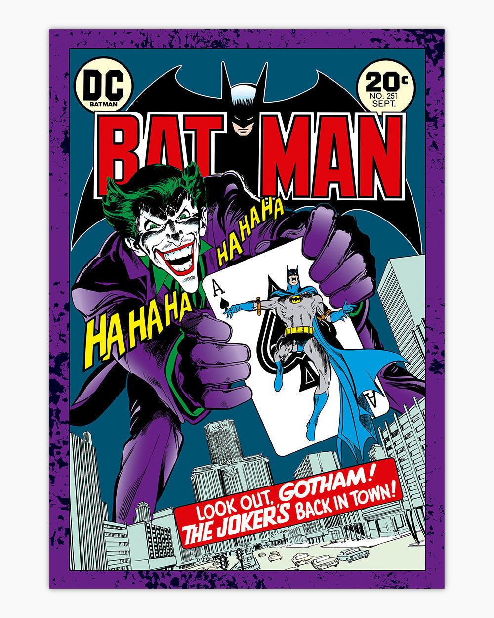 The Joker's Back In Town Art Print