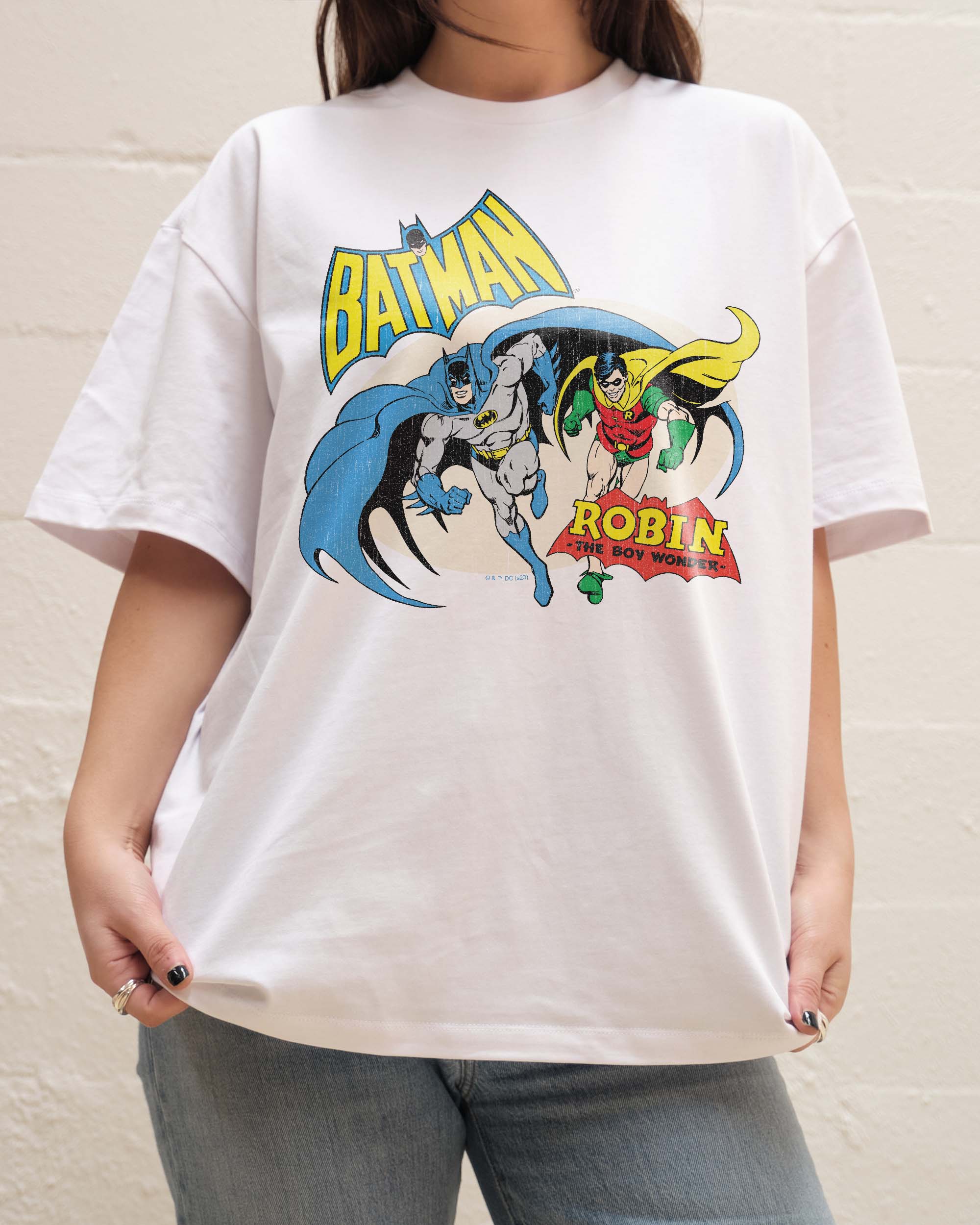 Batman and Robin The Boy Wonder Oversized Tee