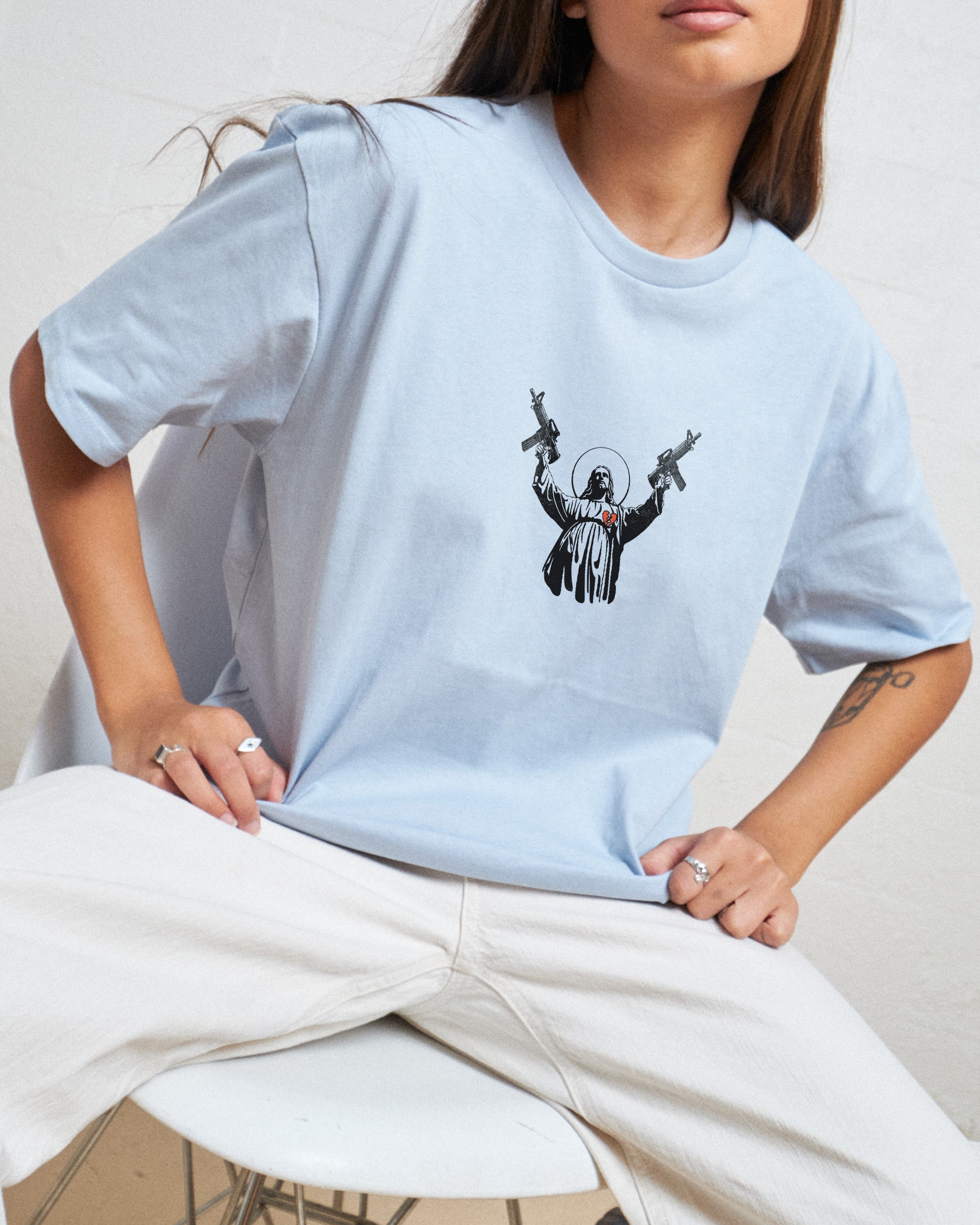 Machine Gun Christ T-Shirt