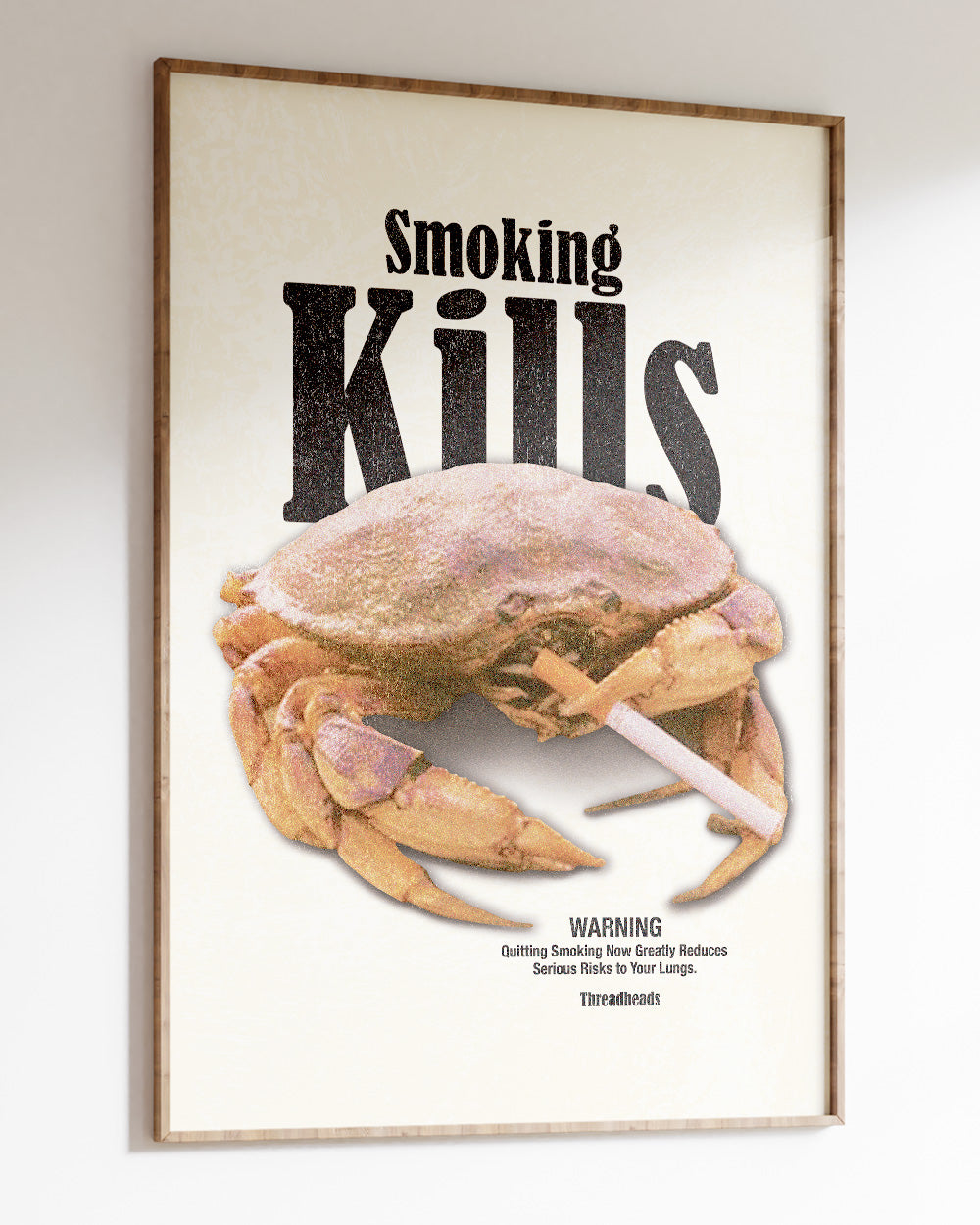 Smoking Kills Art Print