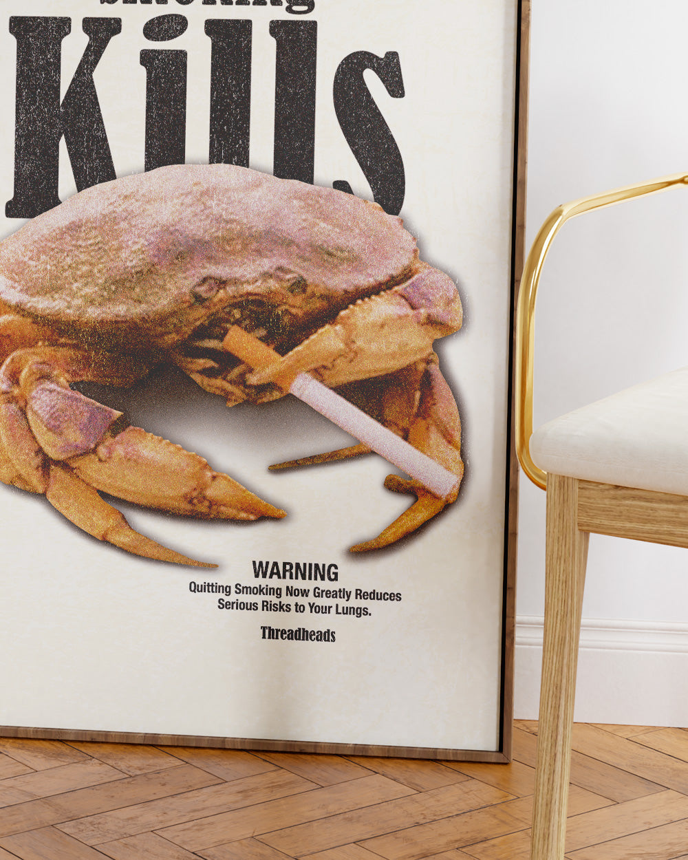Smoking Kills Art Print