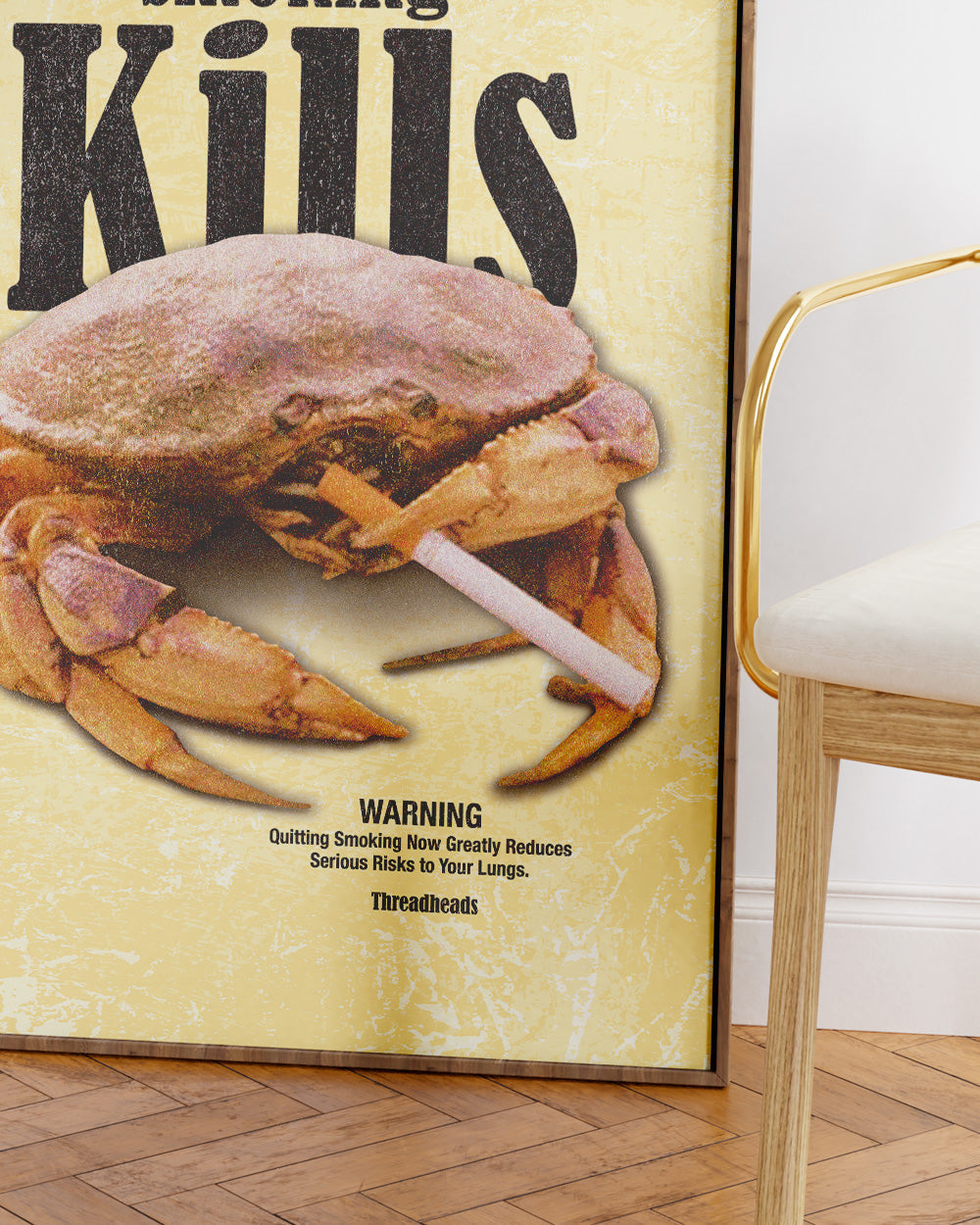 Smoking Kills Art Print