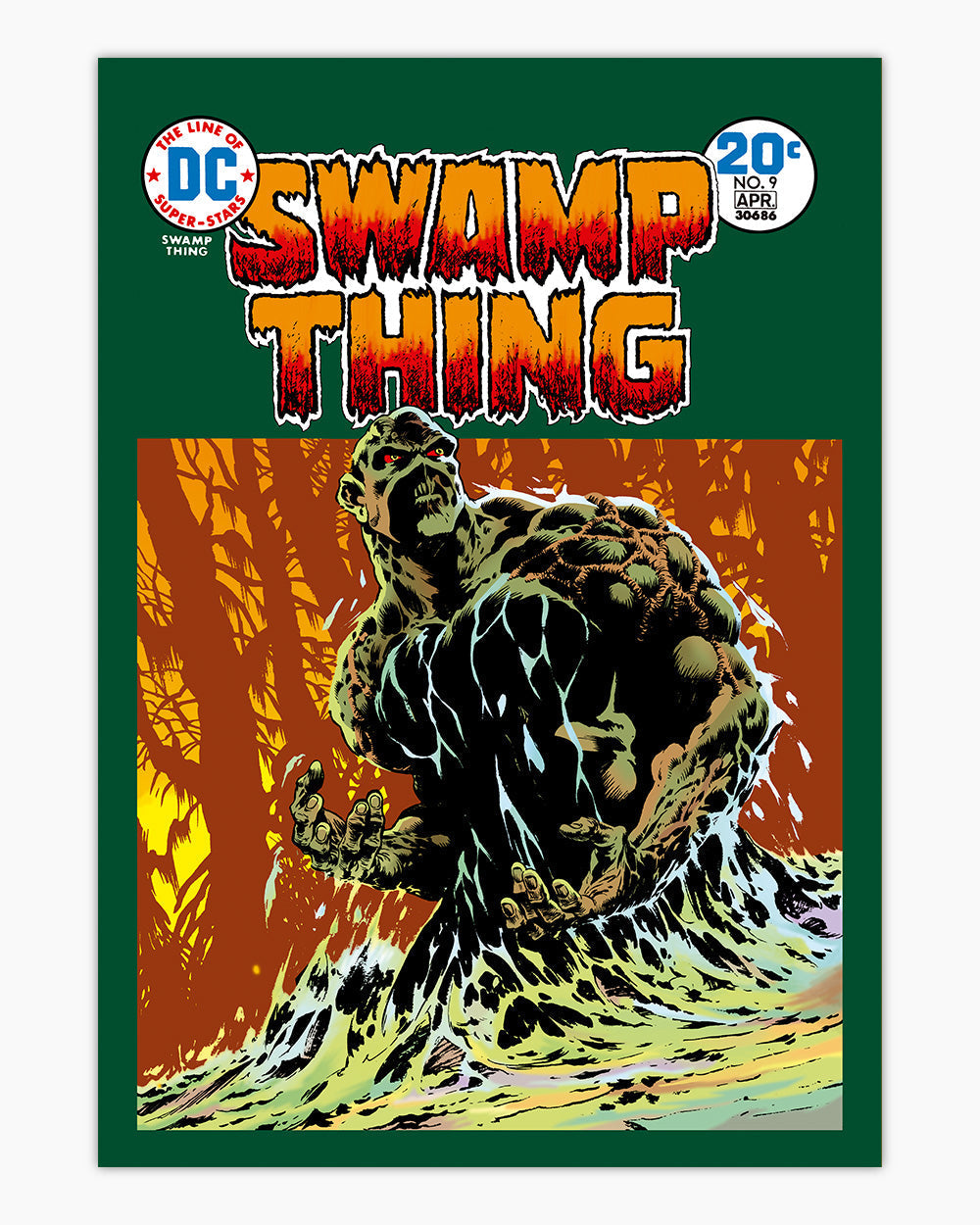 Swamp Thing Art Print