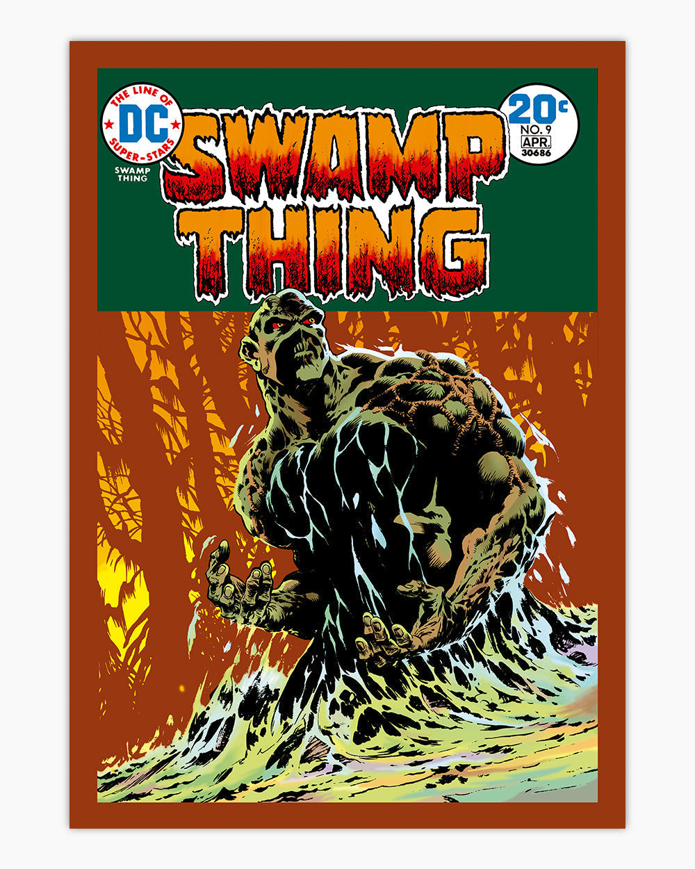 Swamp Thing Art Print