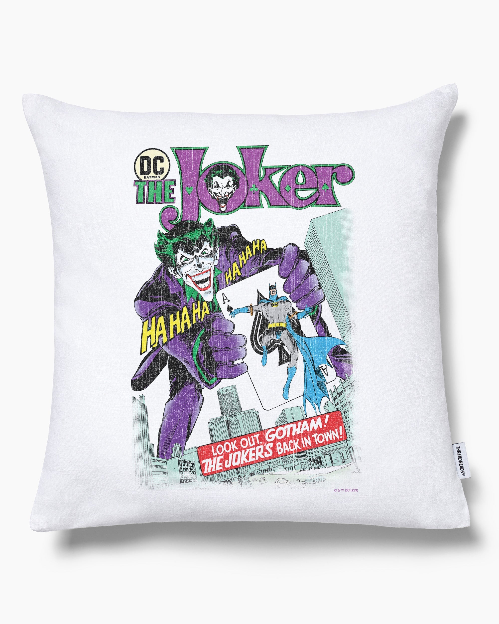 Jokers Back In Town Cushion