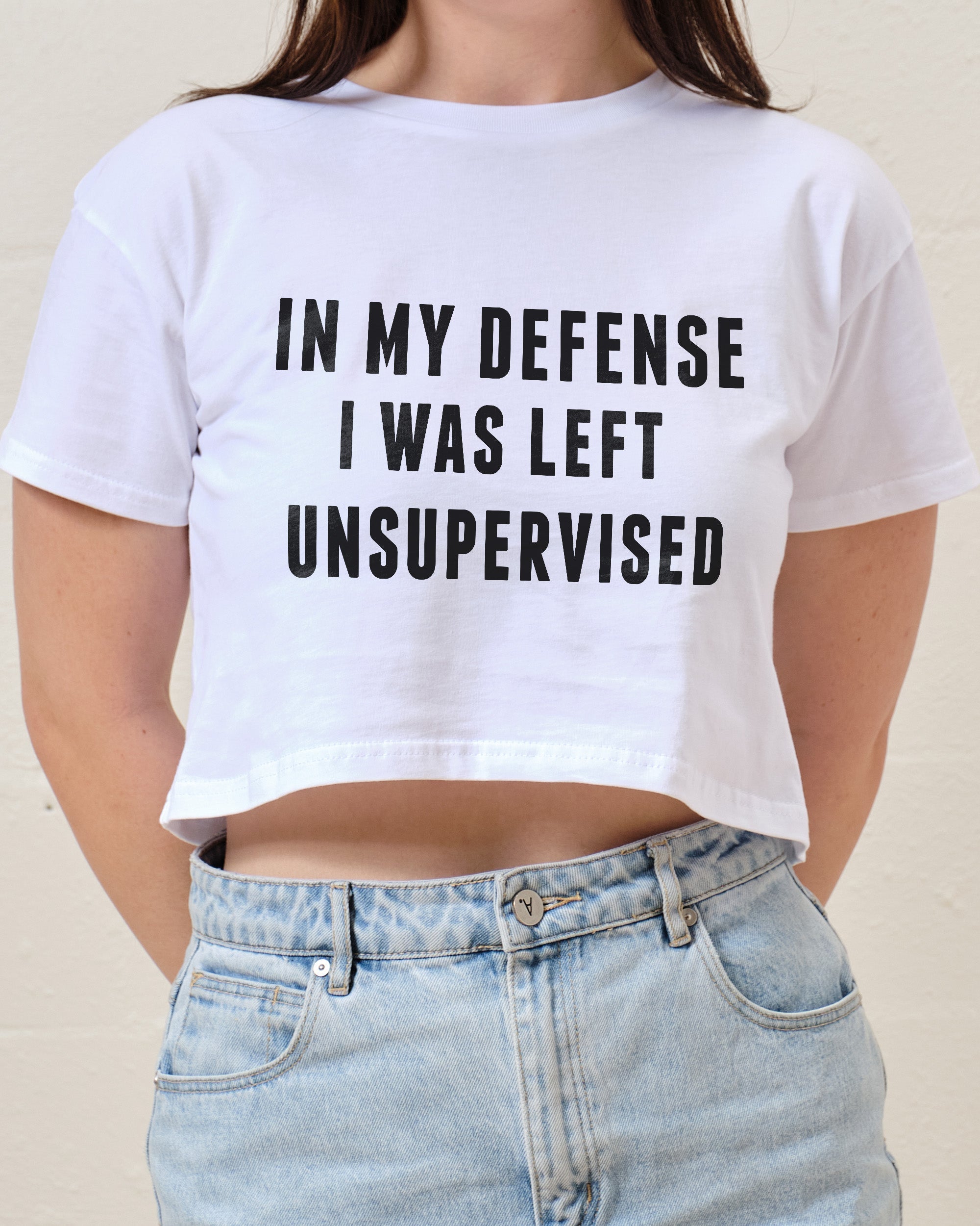 Left Unsupervised Crop Tee