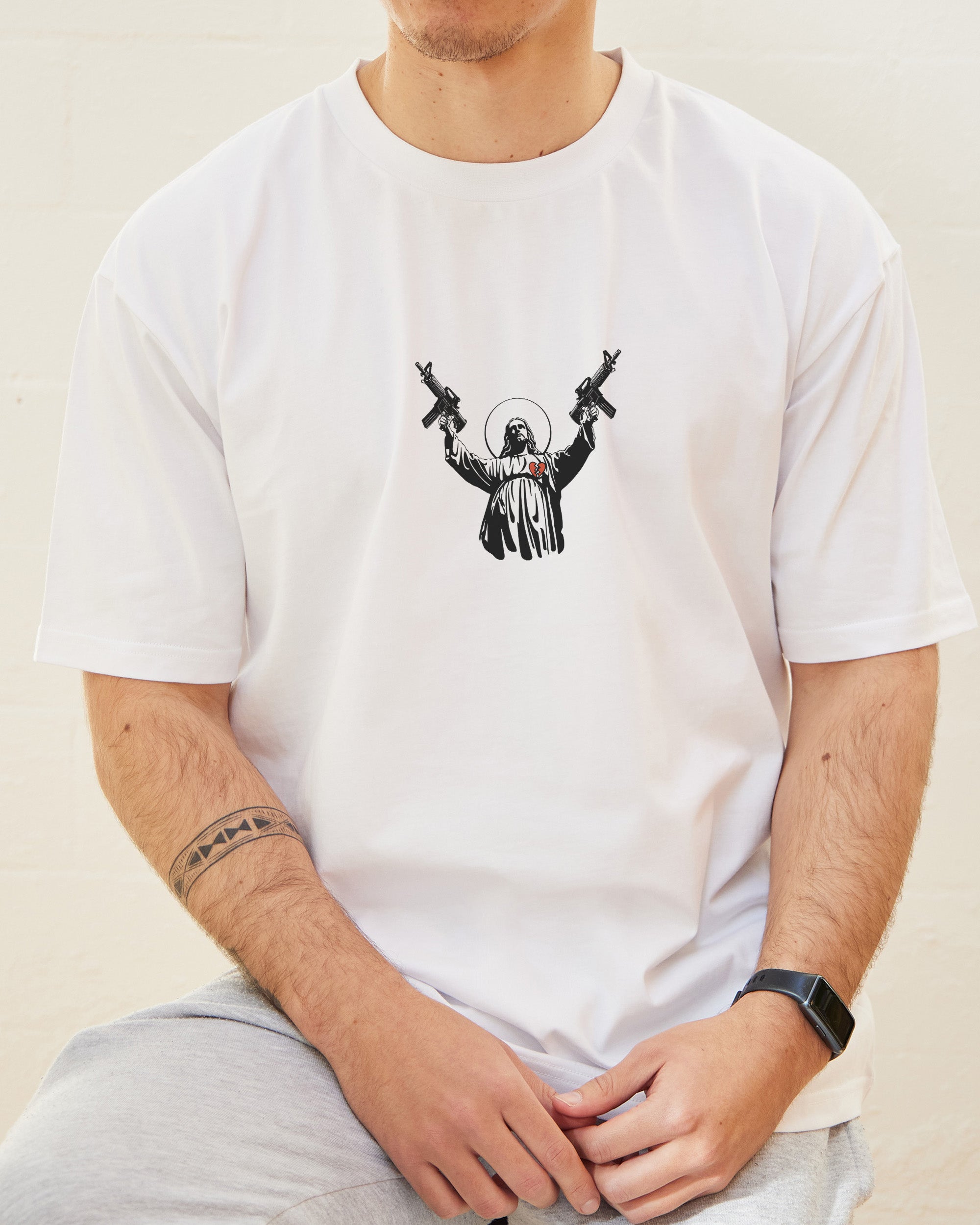 Machine Gun Christ T-Shirt