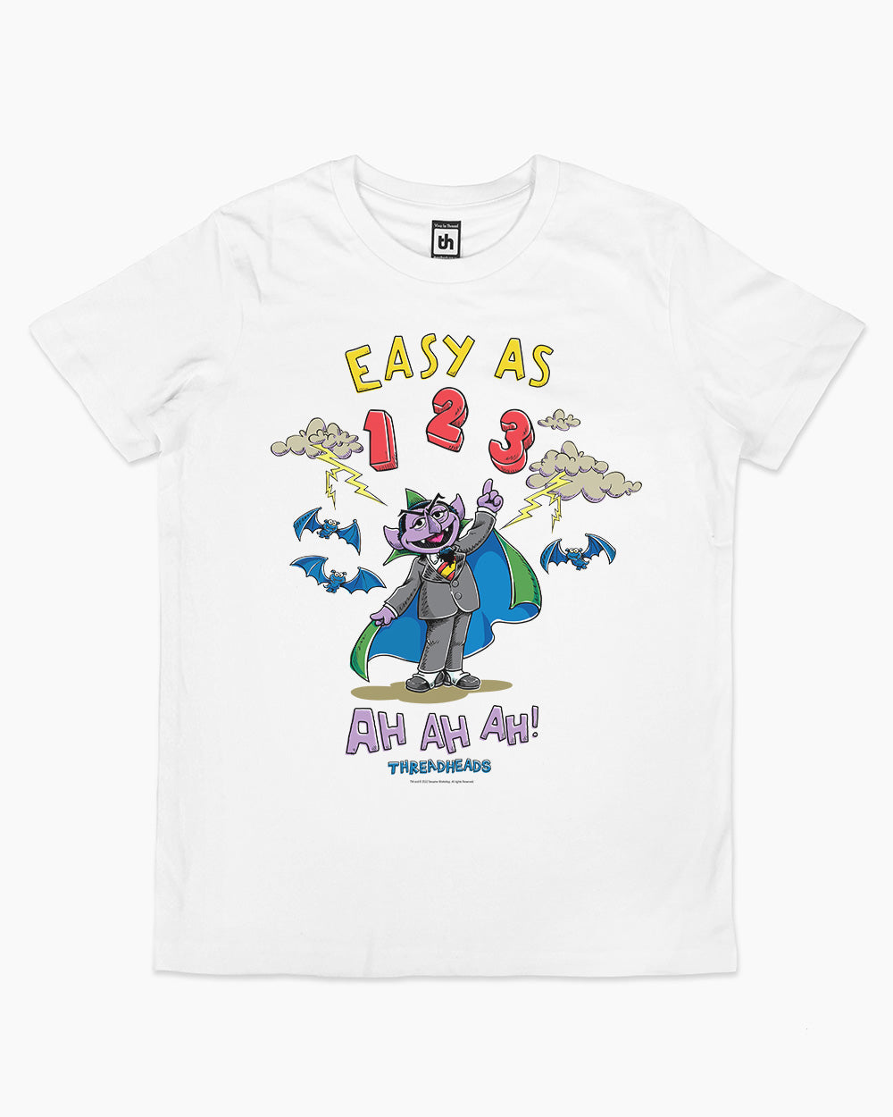 The Count - Easy As 123 Kids T-Shirt