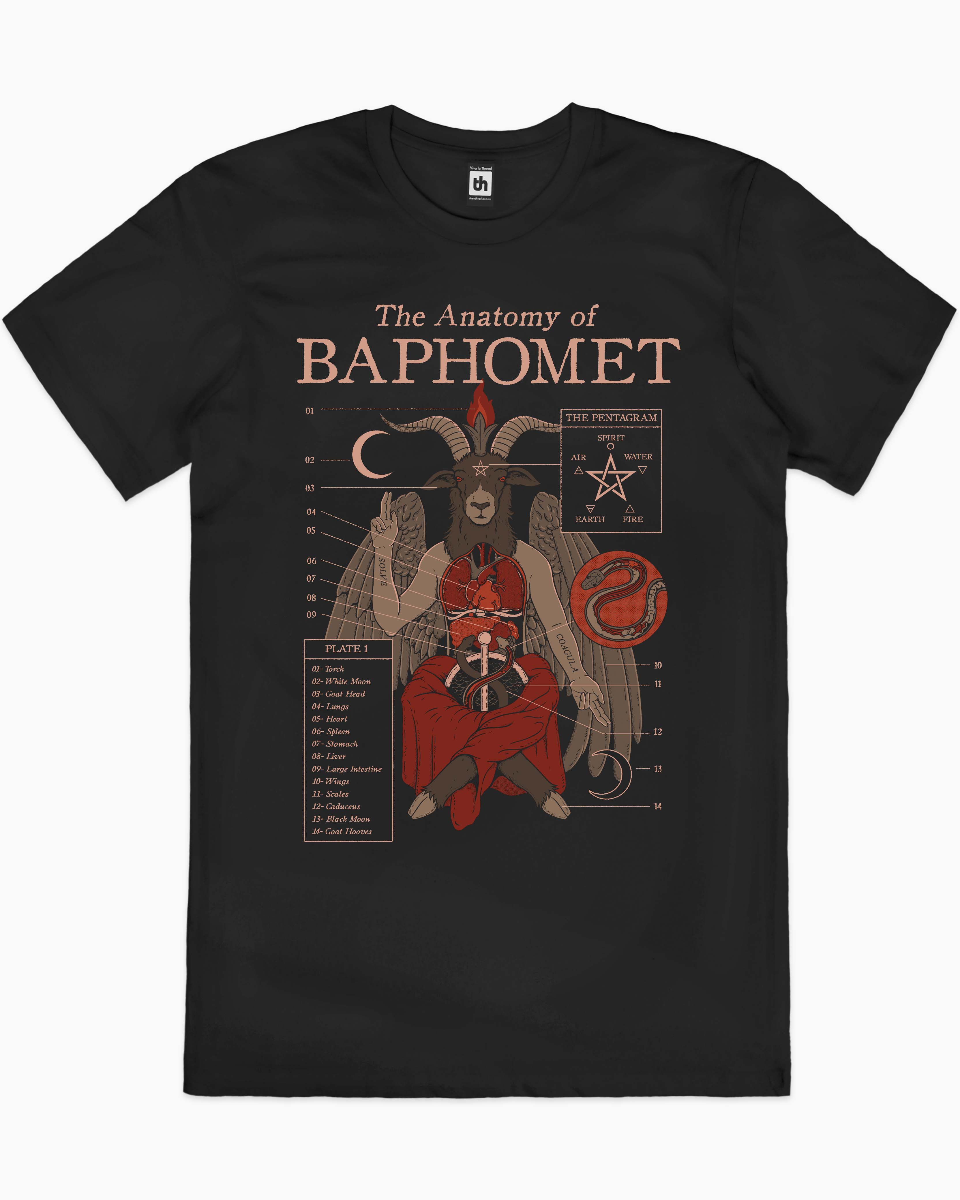 The Anatomy Of Baphomet T-Shirt