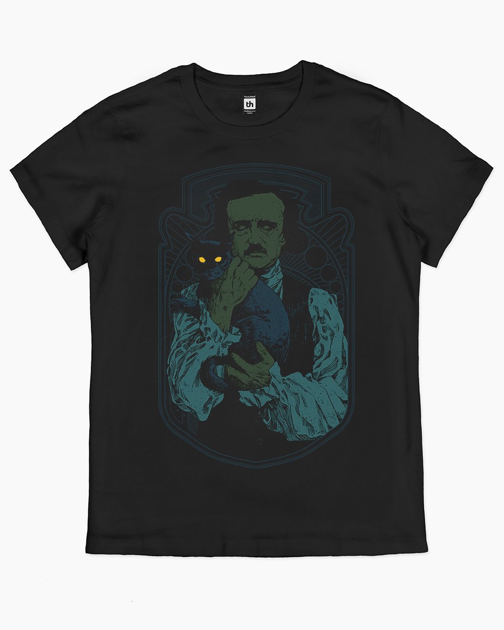 Poe and Black Cat T-Shirt