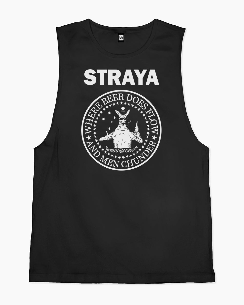 Straya - Where Beer Does Flow & Men Chunder Tank