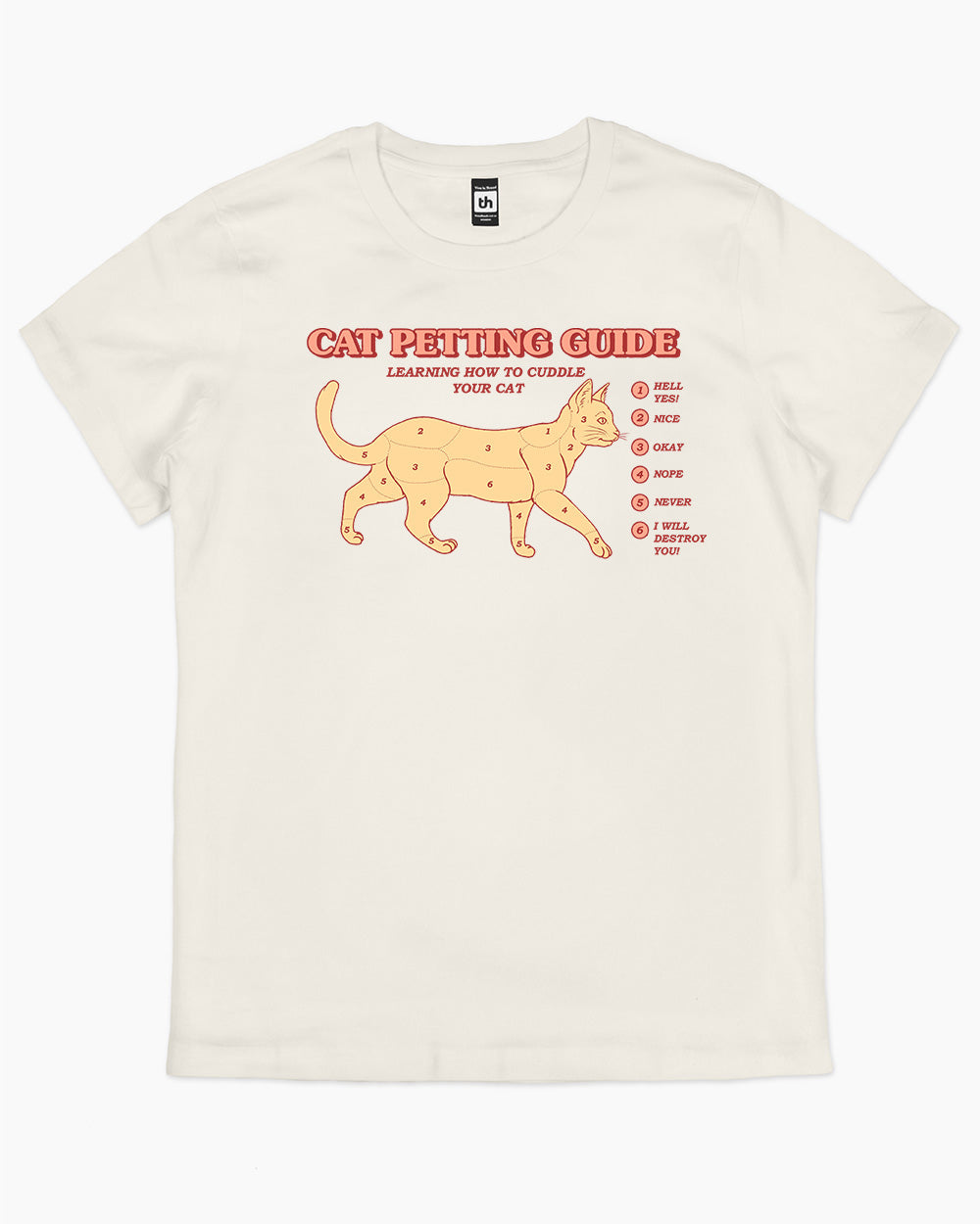 Cat Petting Guide T-Shirt