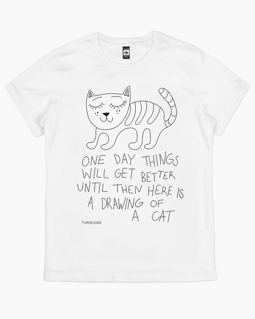Drawing Of A Cat T-Shirt