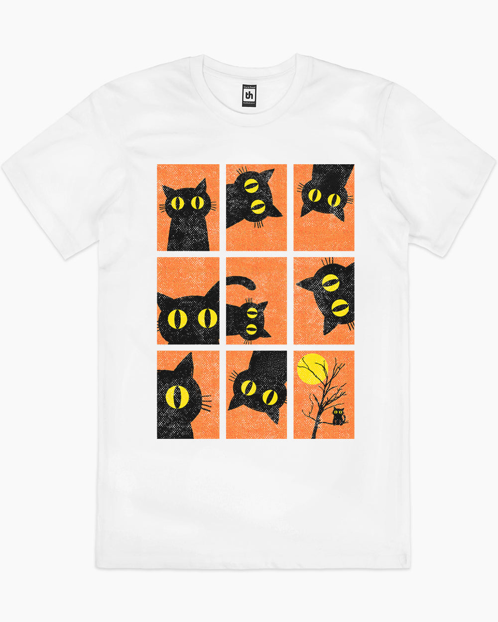 Halloween Black Cat T-Shirt