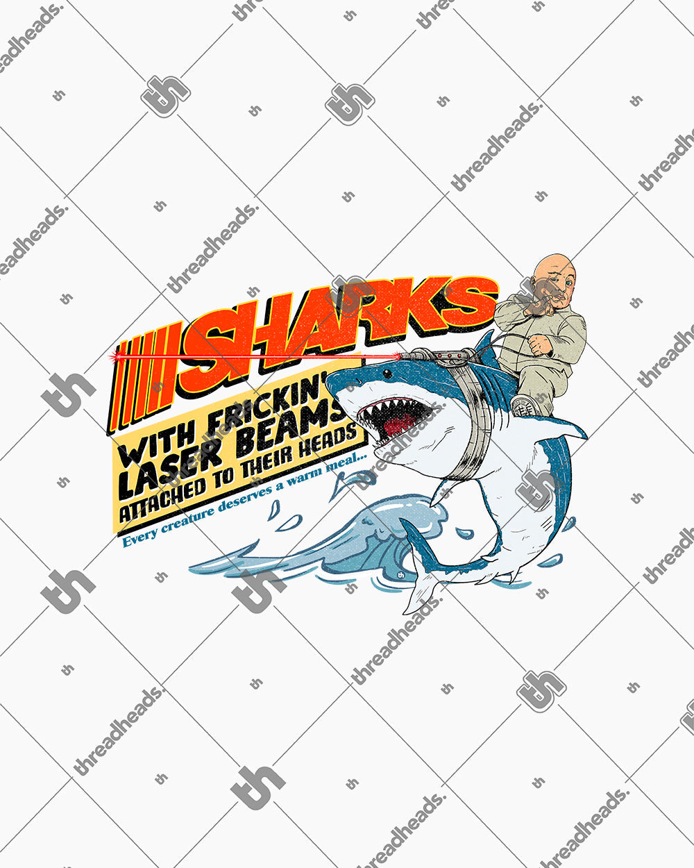Sharks with Frickin' Laser Beams Long Sleeve