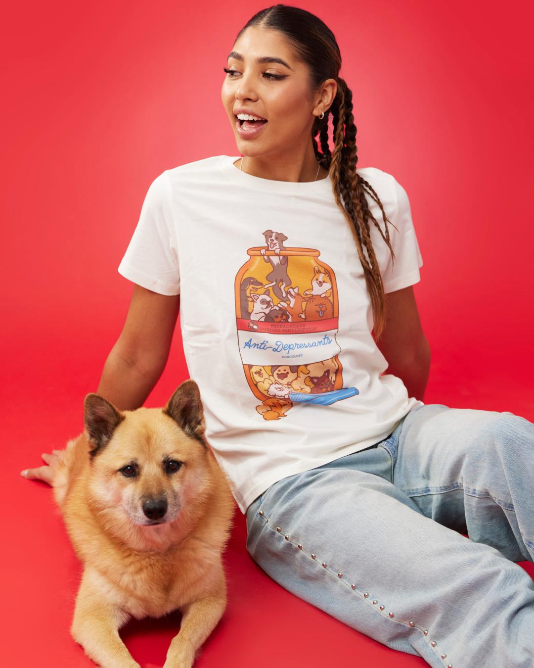 Anti-Depressants Dog Edition T-Shirt