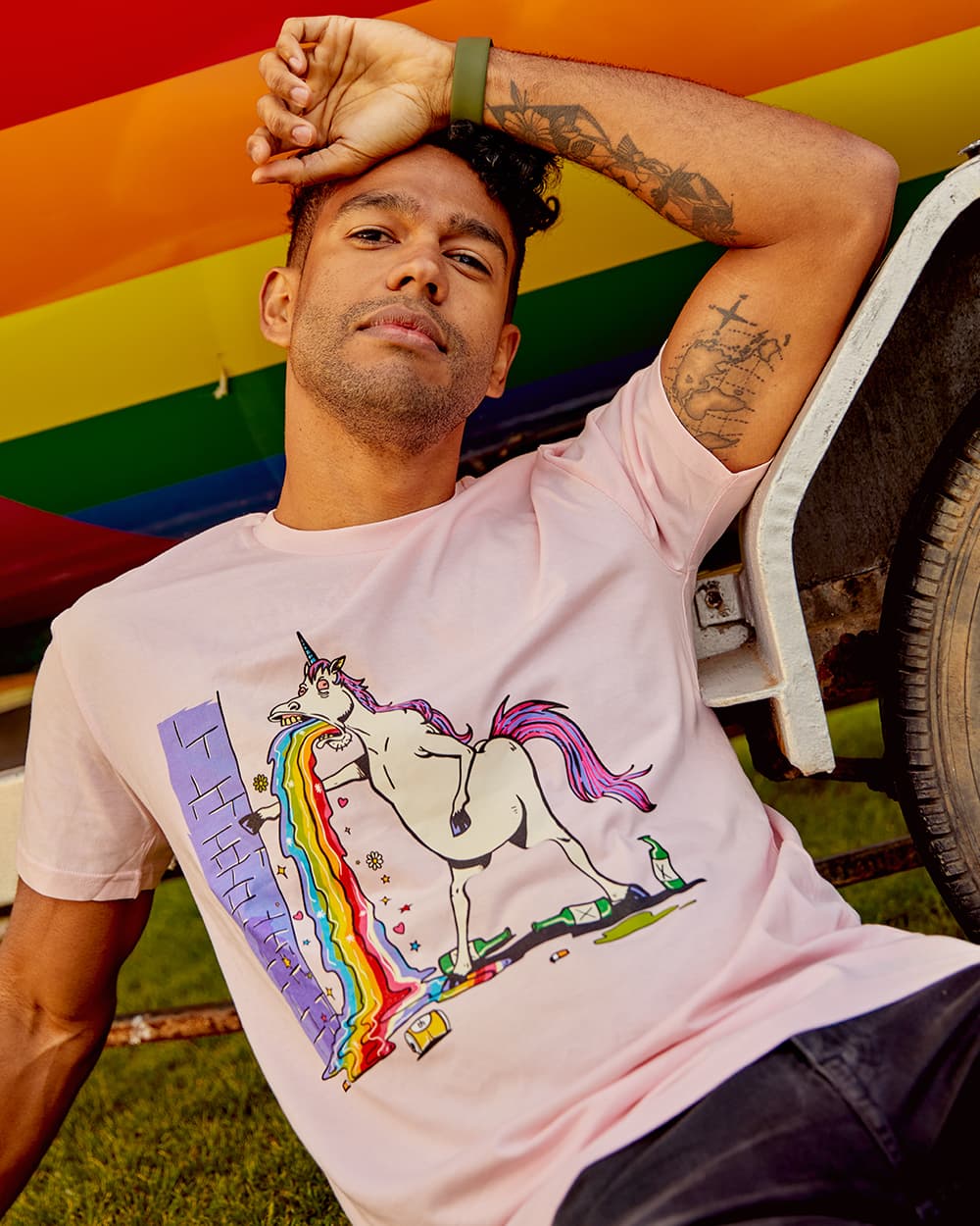 Unicorn Vom T-Shirt