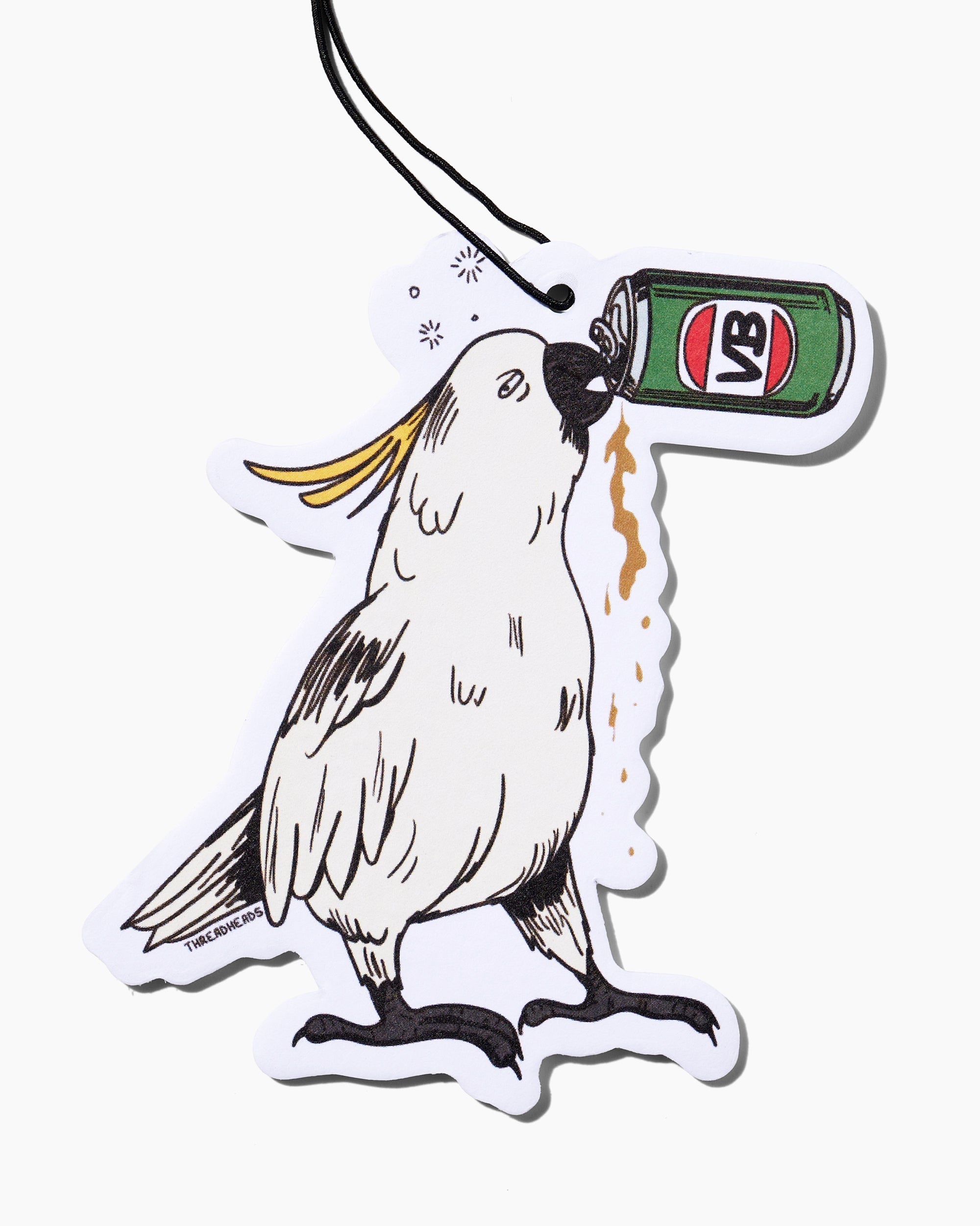 Cockatoo Beer Air Freshener