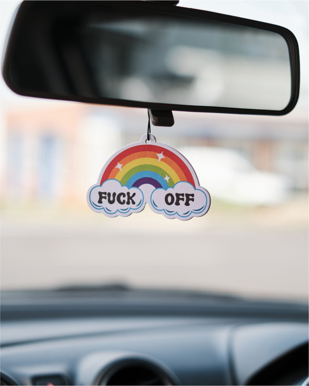 Fk Off Rainbow Air Freshener