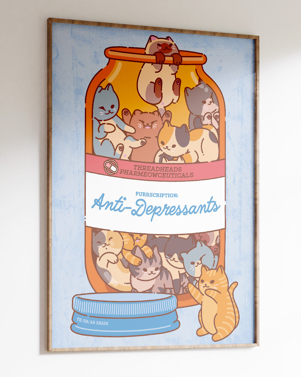 Anti-Depressants Art Print