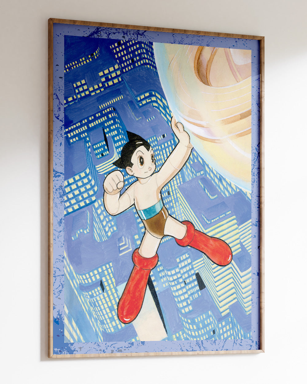 Astro Boy City Art Print