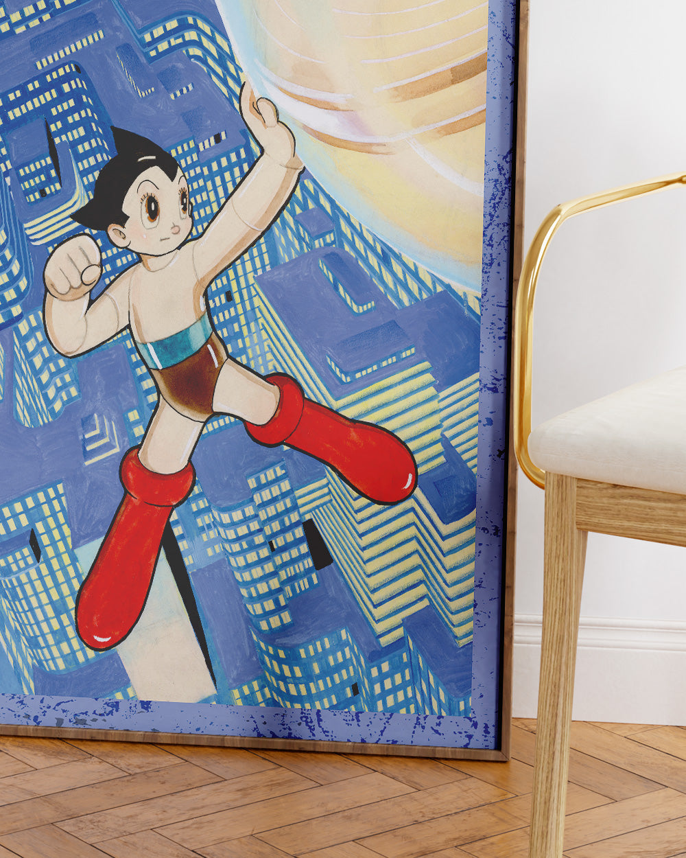 Astro Boy City Art Print