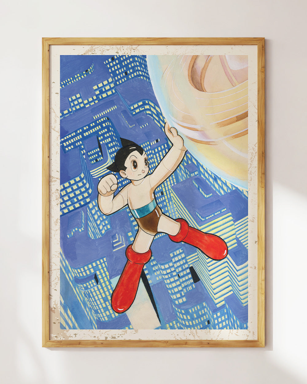 Astro Boy City Art Print