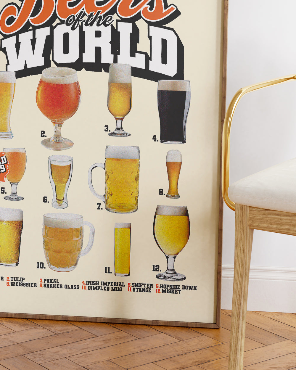 Beers of the World Art Print