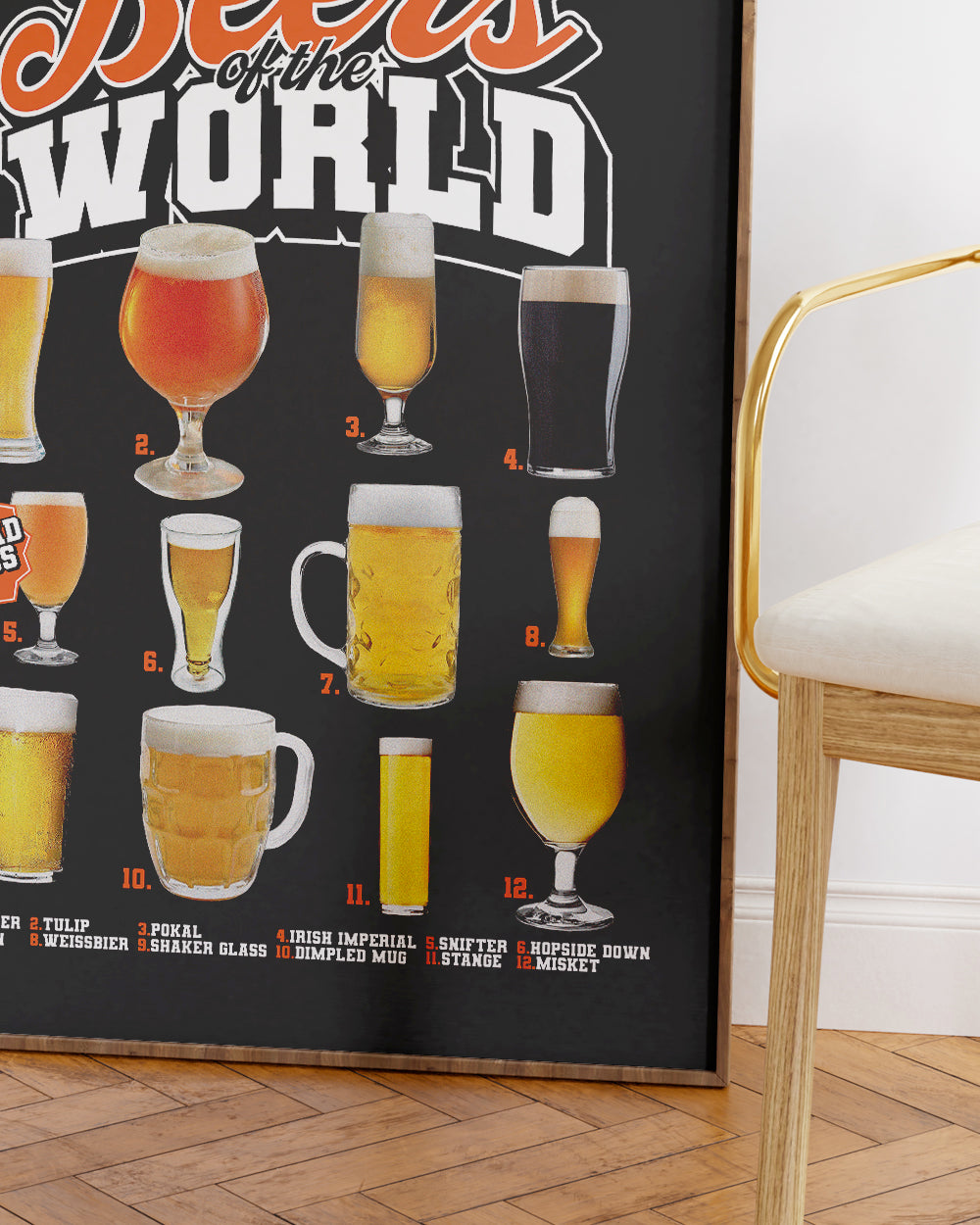 Beers of the World Art Print