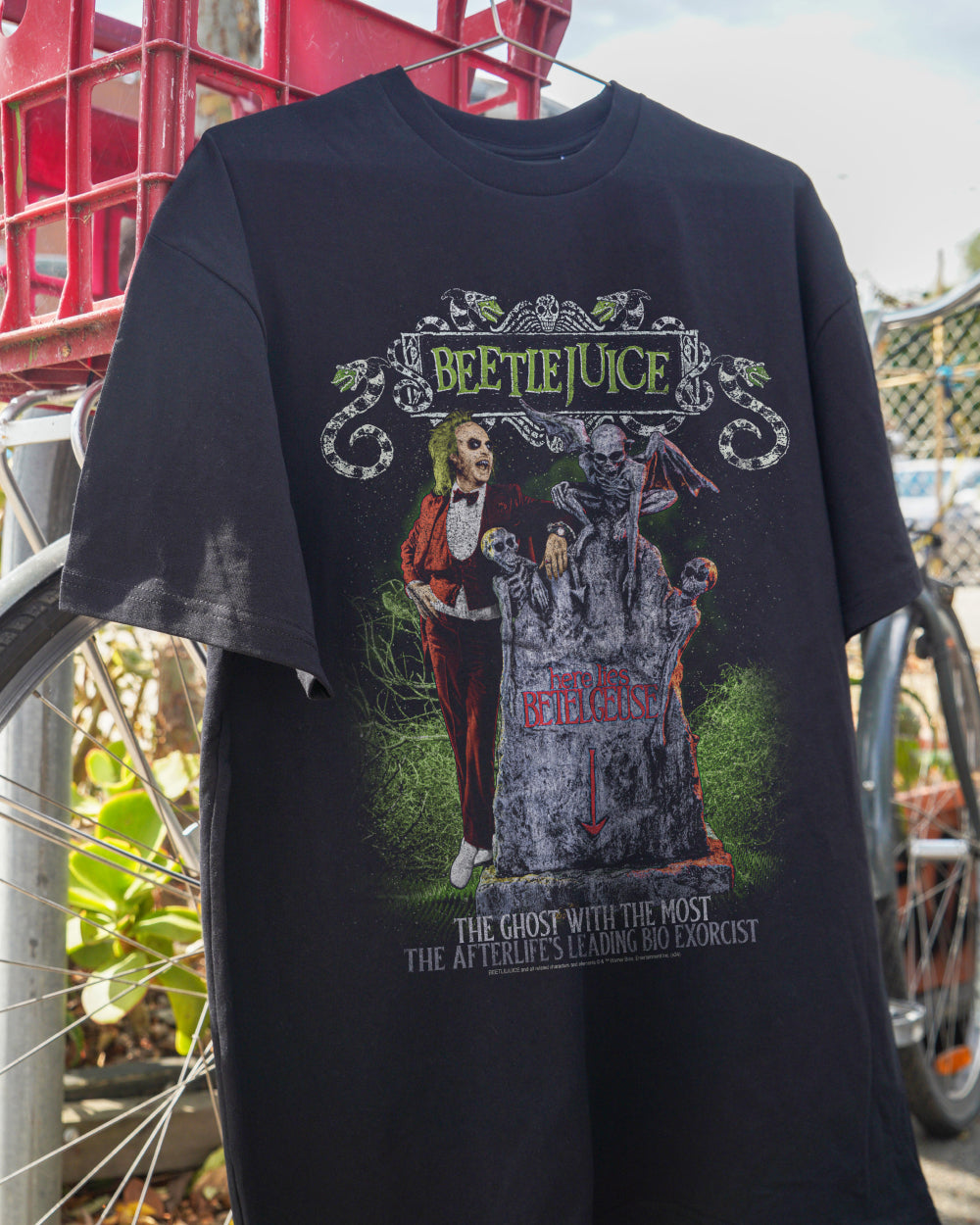 Beetlejuice Lies Here T-Shirt