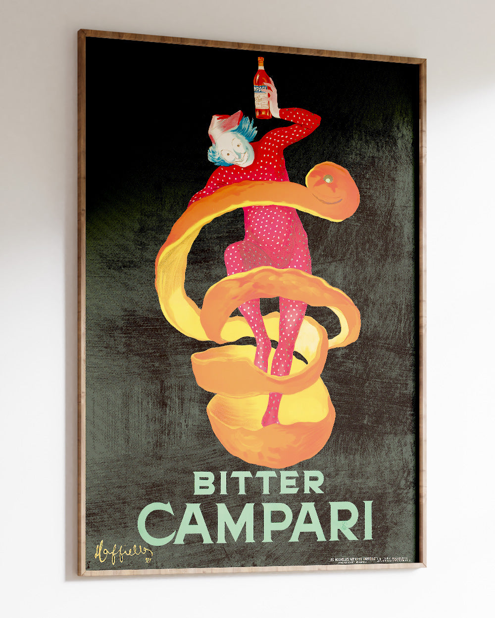 Bitter Campari Art Print