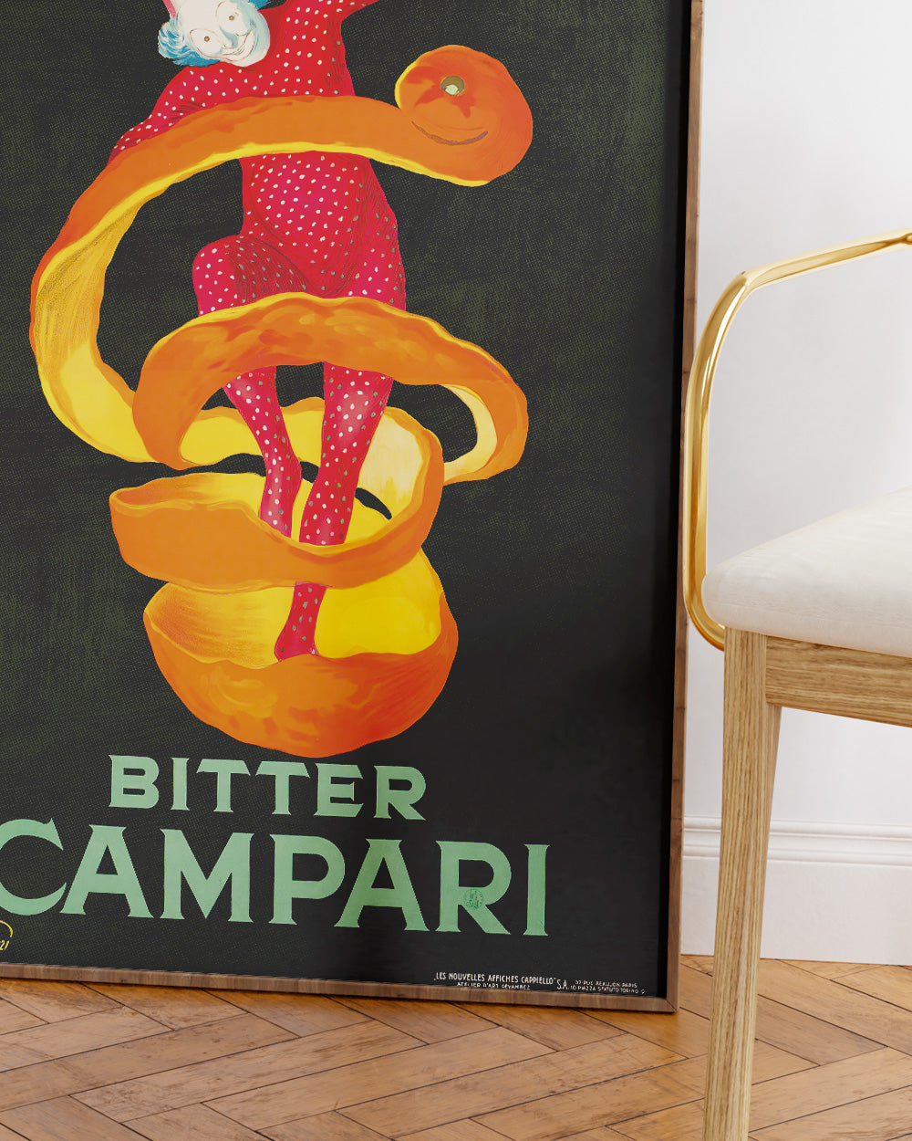 Bitter Campari Art Print