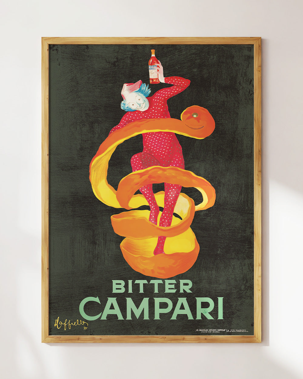 Bitter Campari Art Print