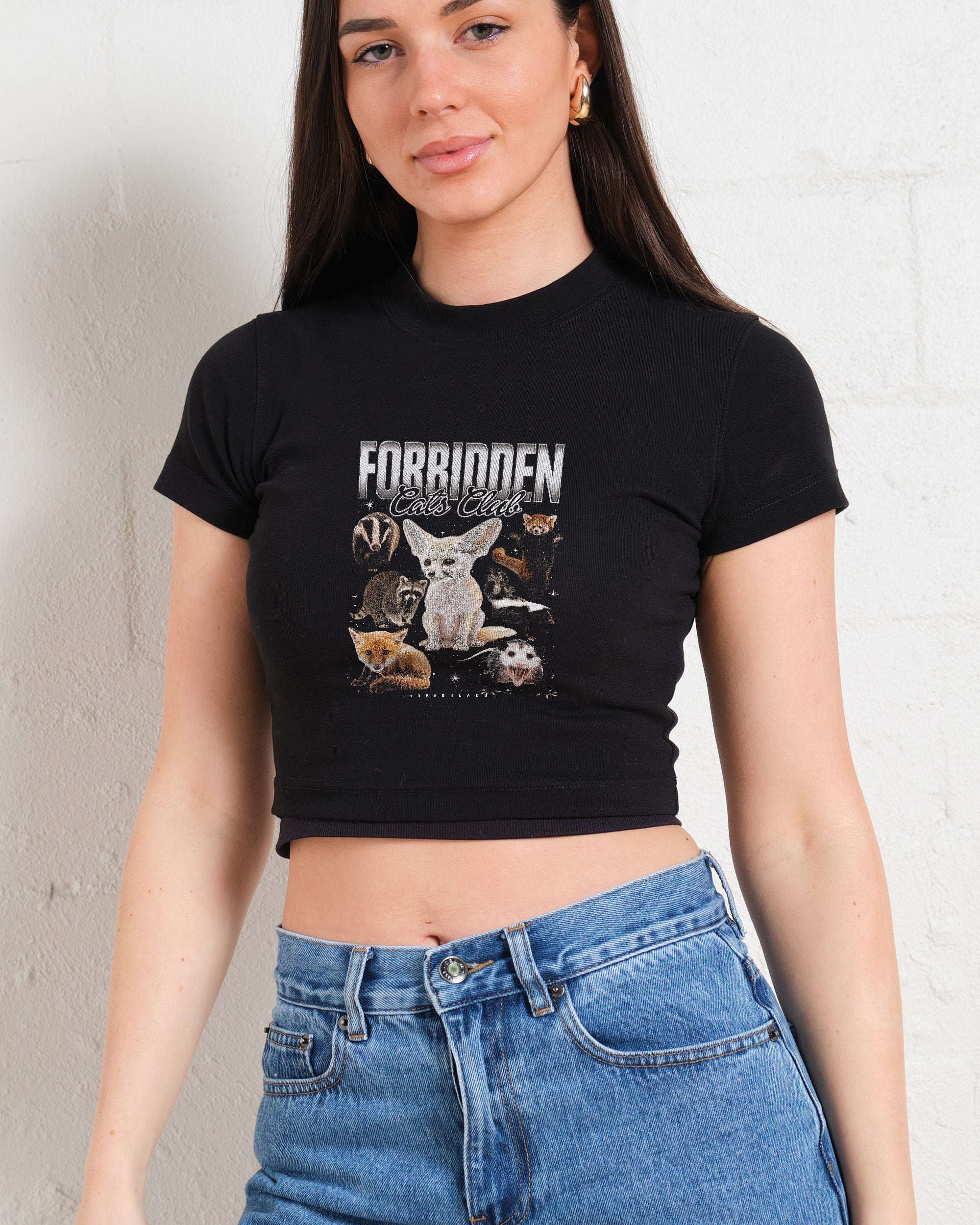 Forbidden Cat Club Baby Tee