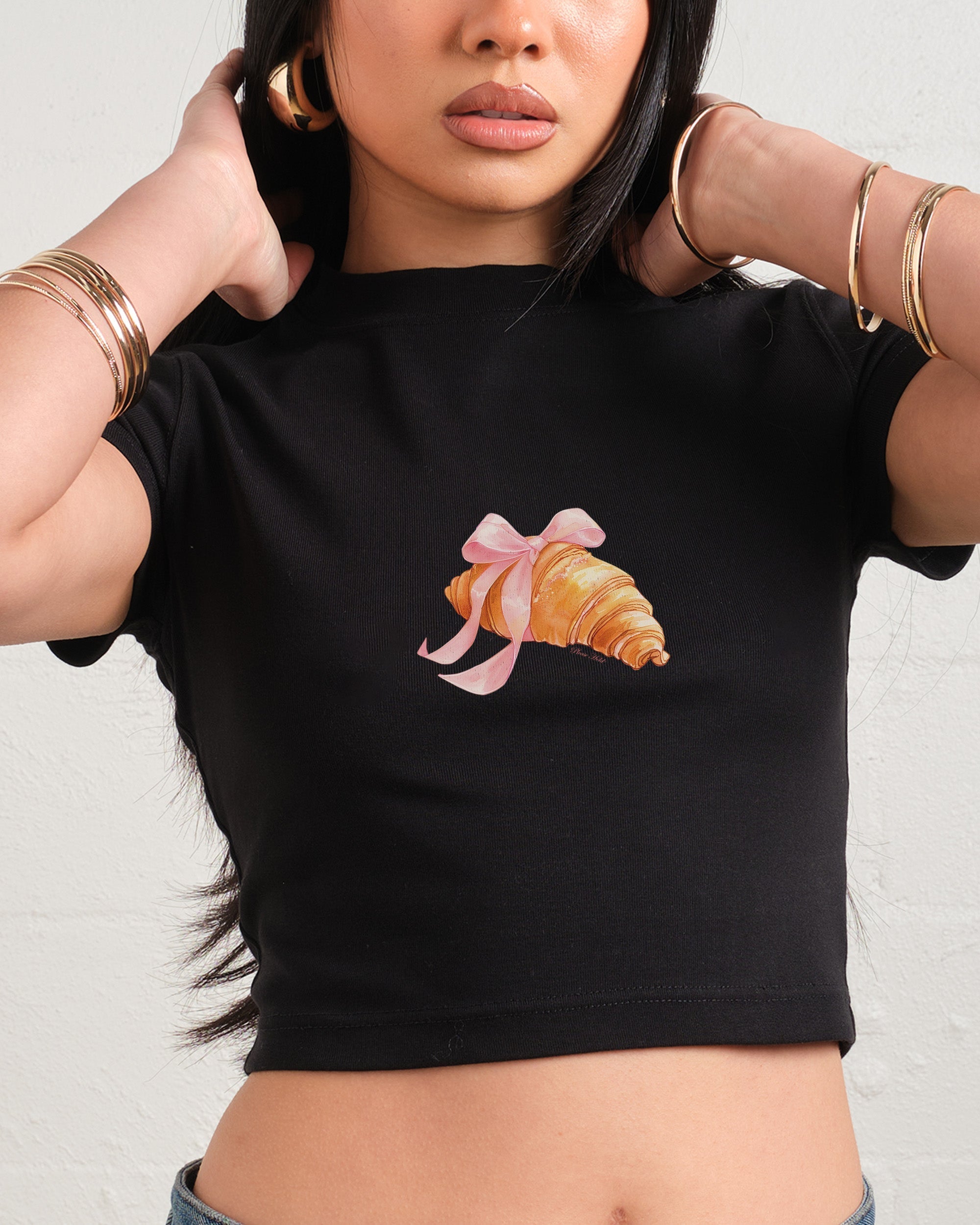 Croissant Baby Tee