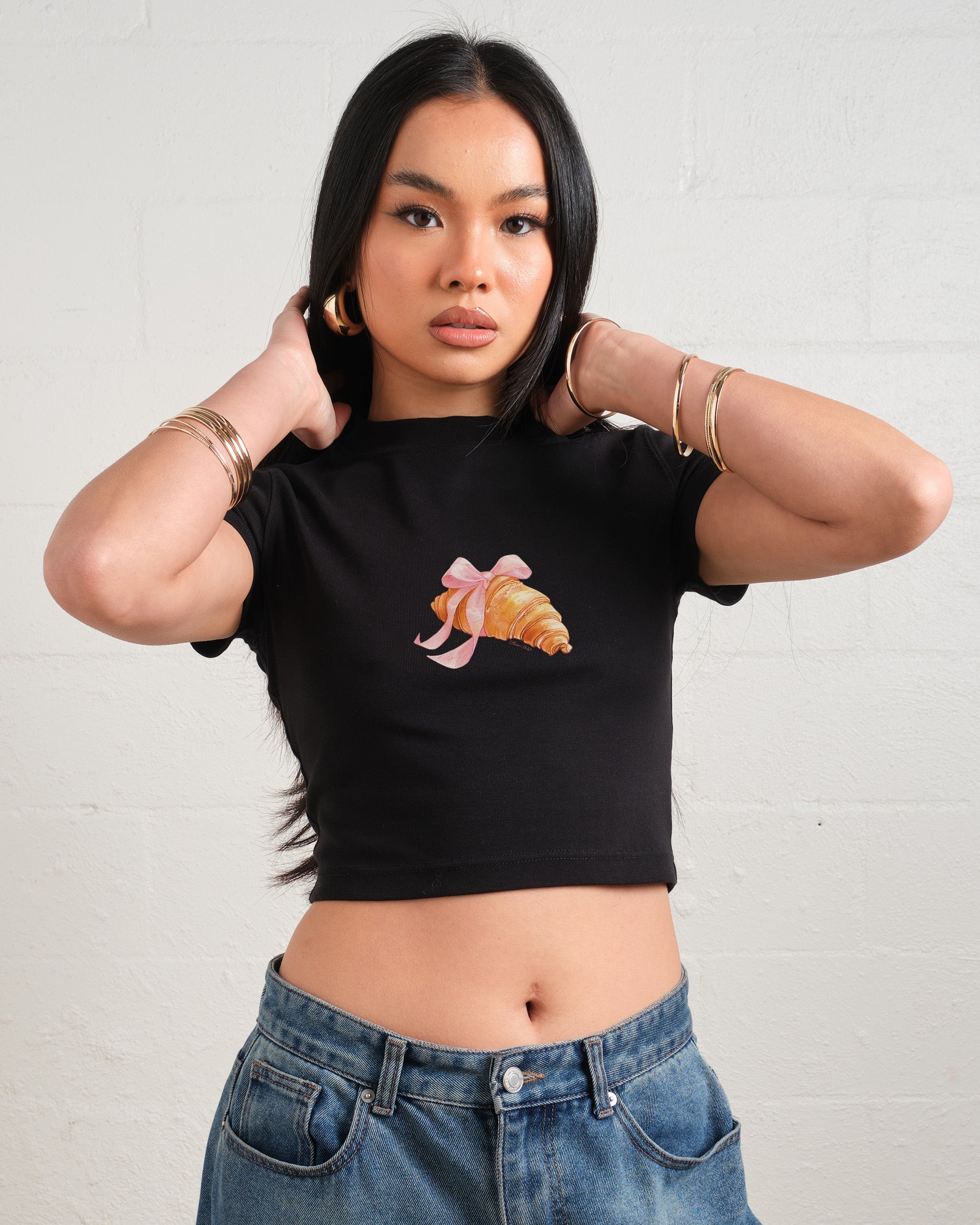 Croissant Baby Tee