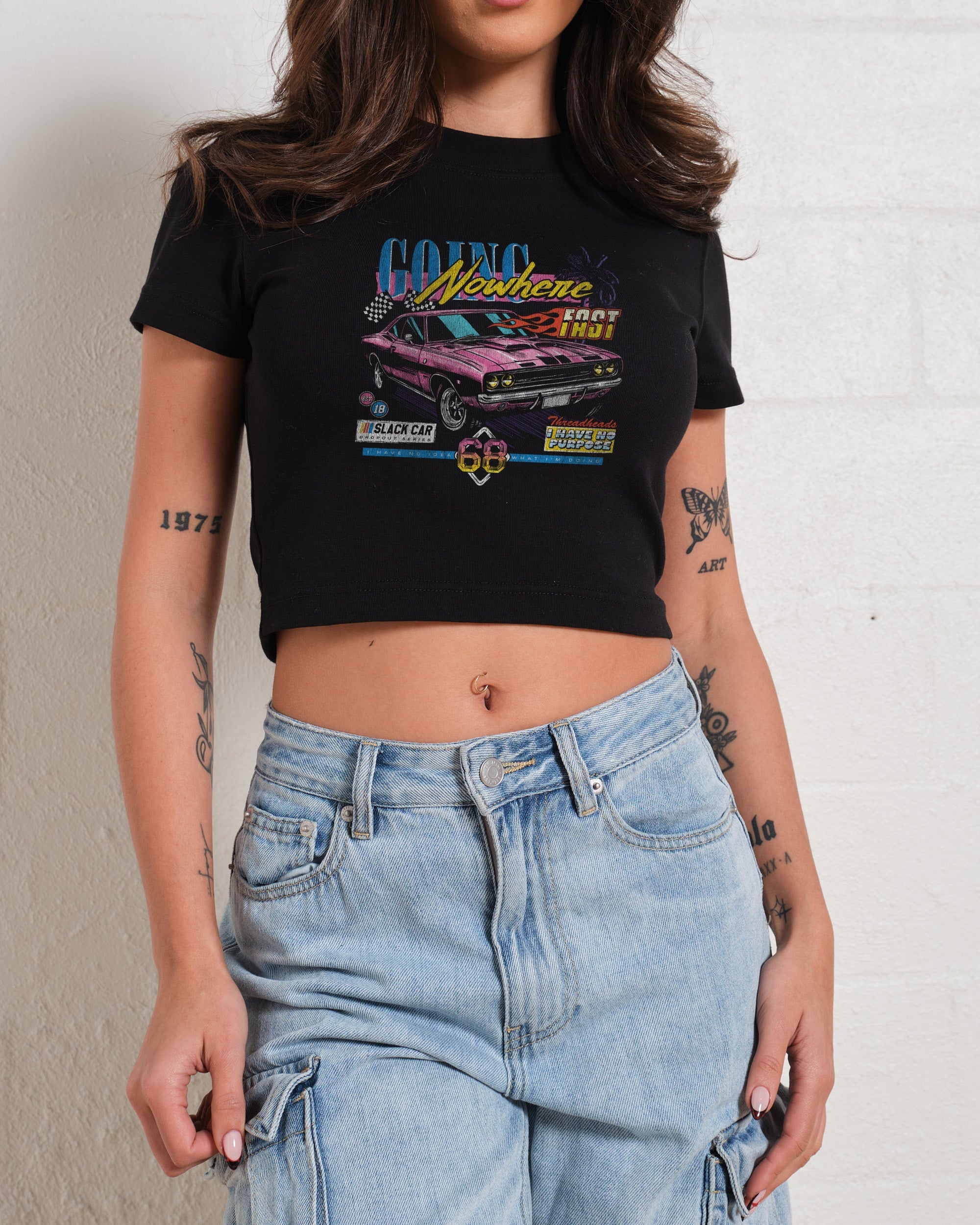 Going Nowhere Fast Baby Tee