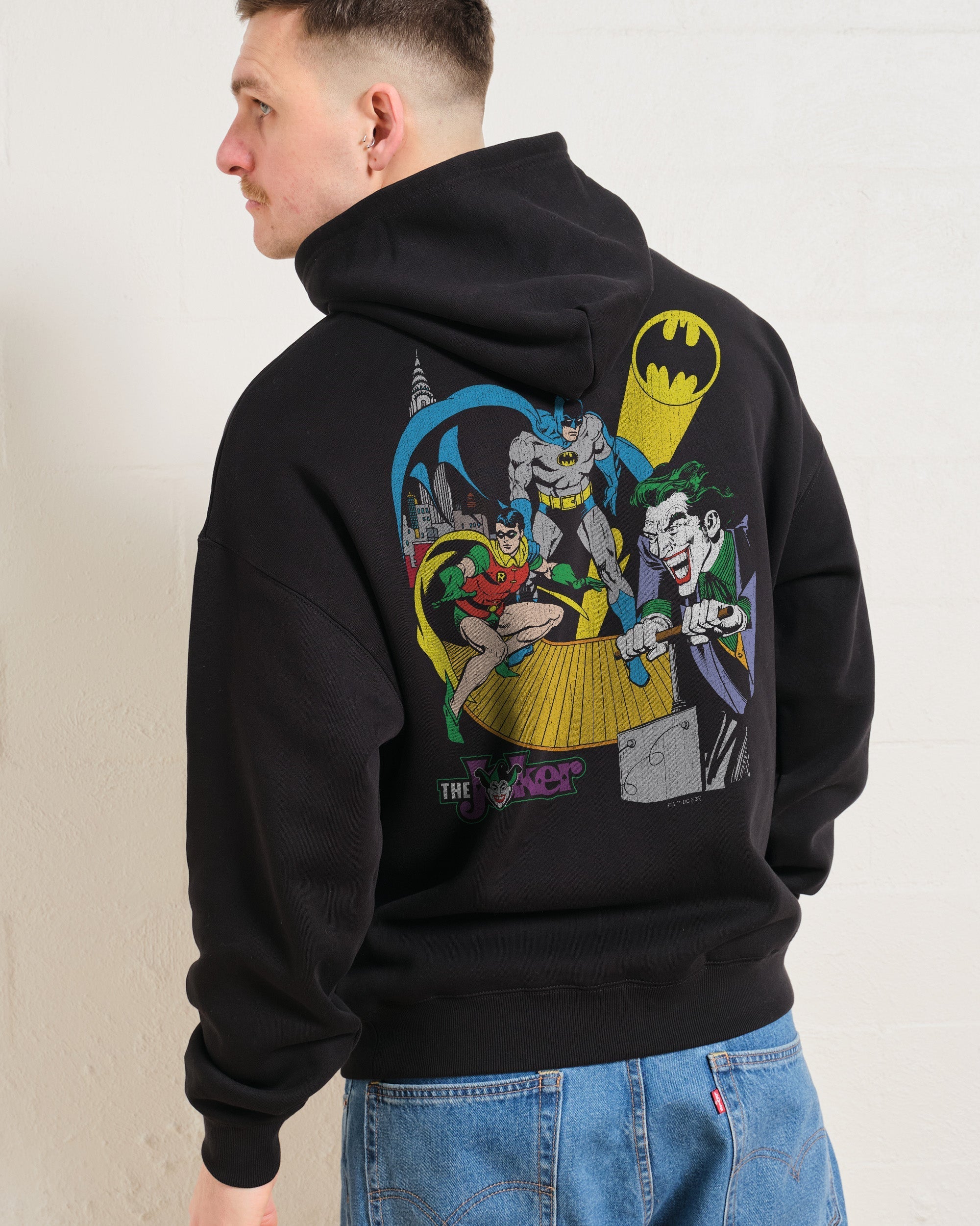 Exploding Gotham City Hoodie