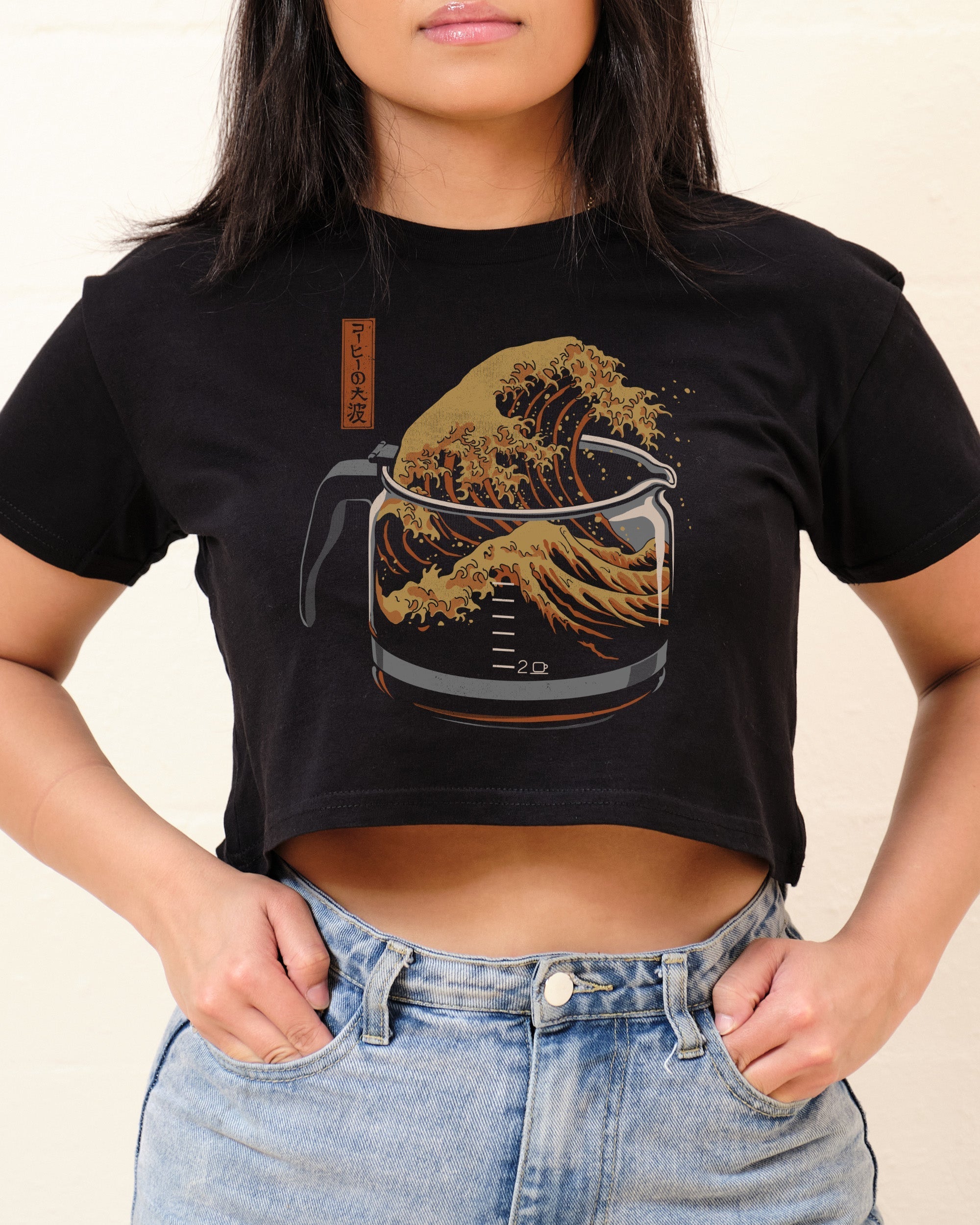 The Great Wave of Coffee Crop Tee