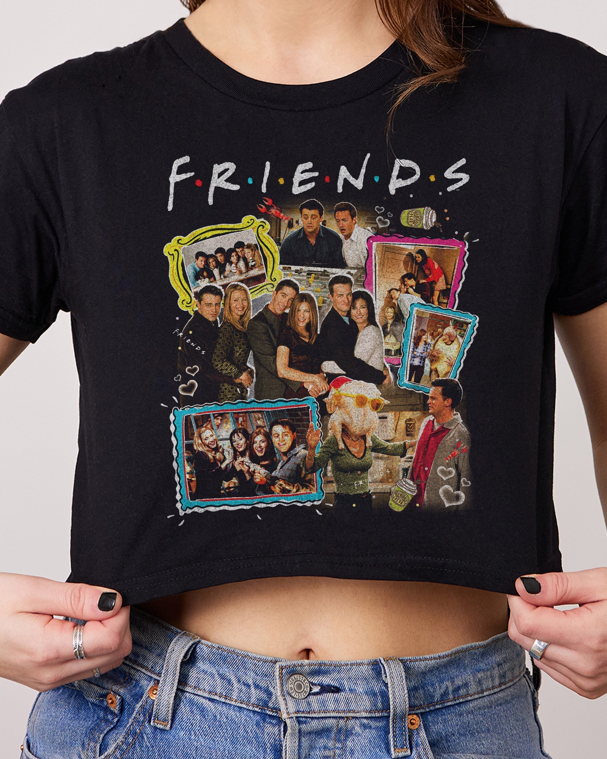 Friends Vintage Crop Tee