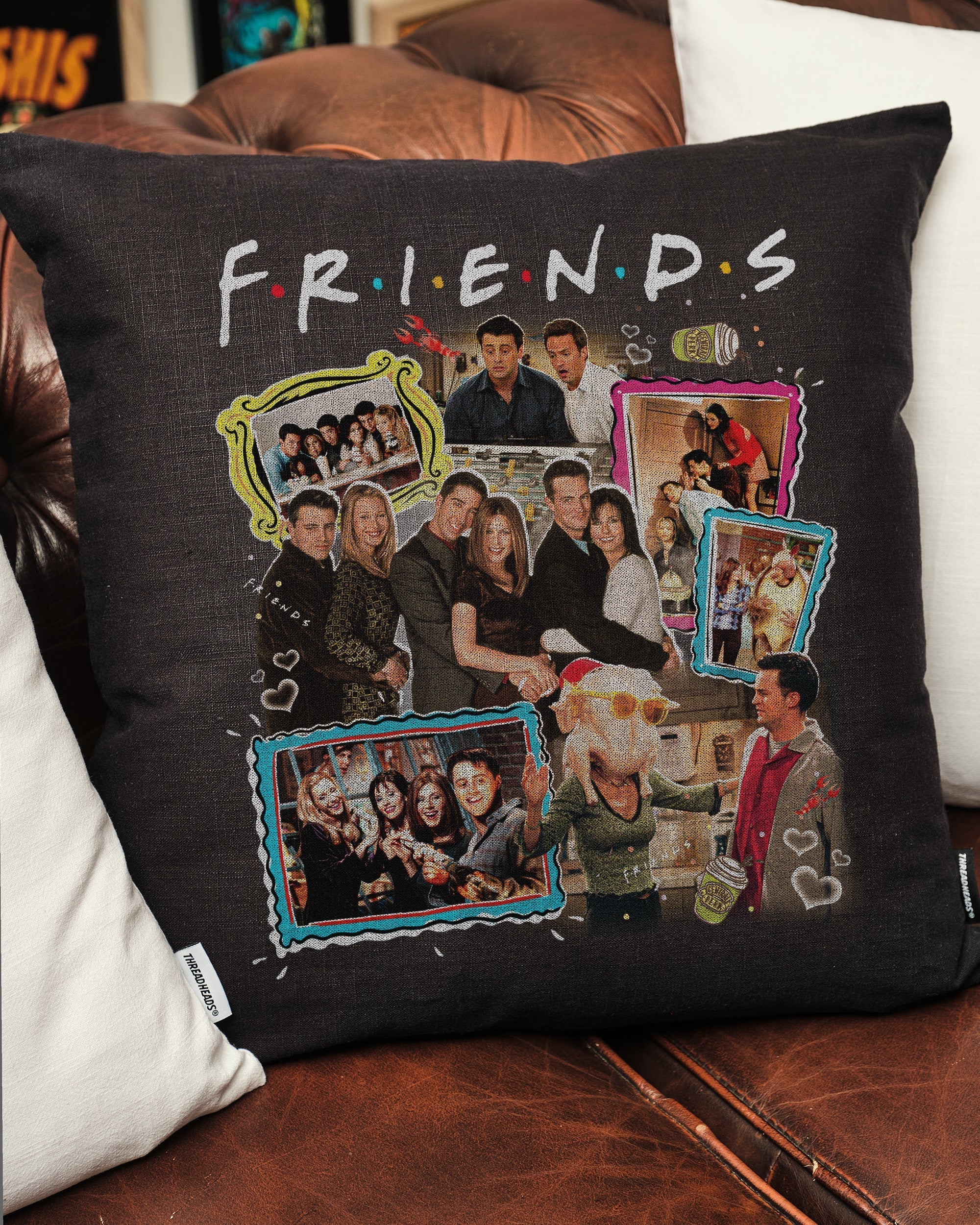 Friends Vintage Cushion