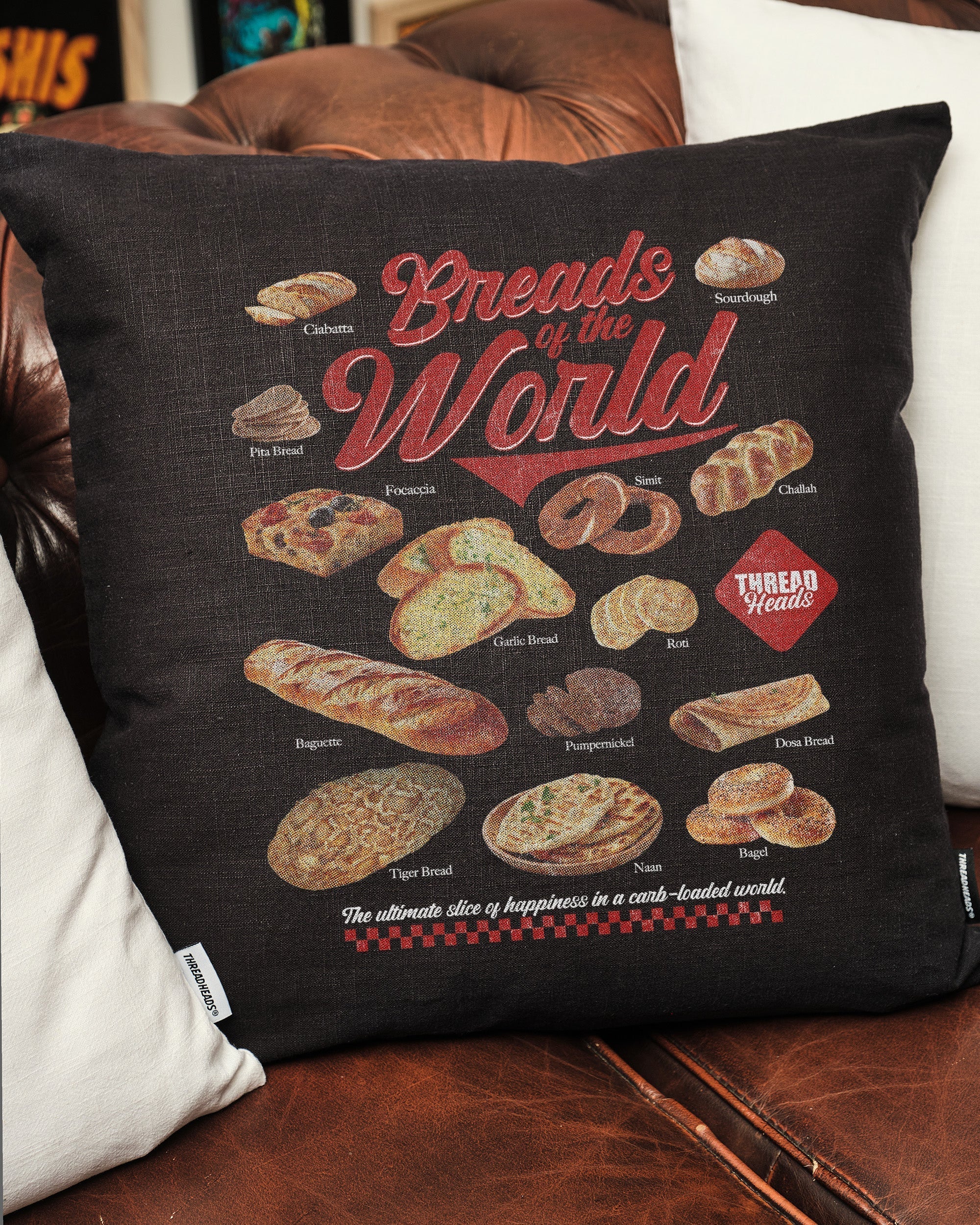 Breads of the World Cushion